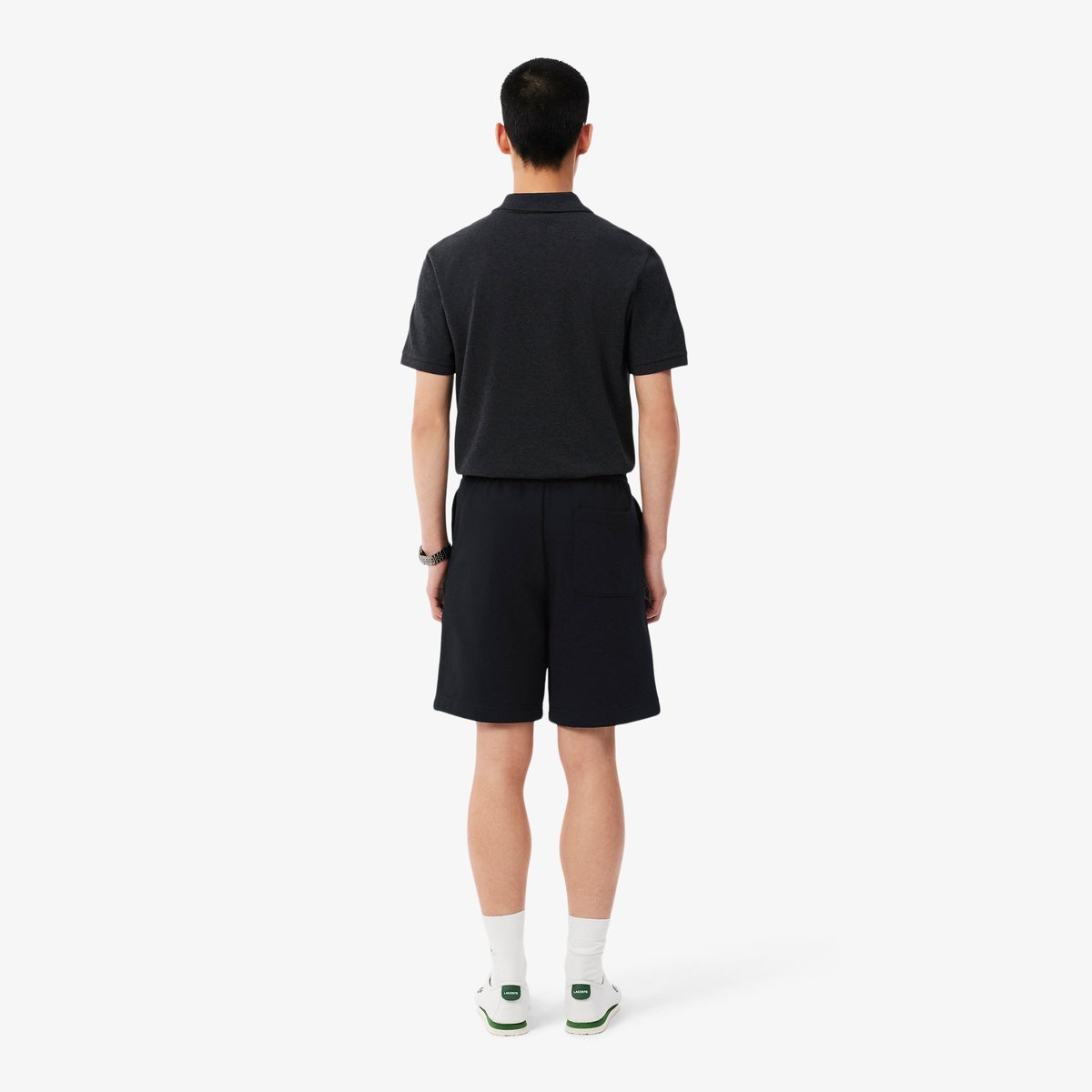 Short molleton noir-031, LACOSTE