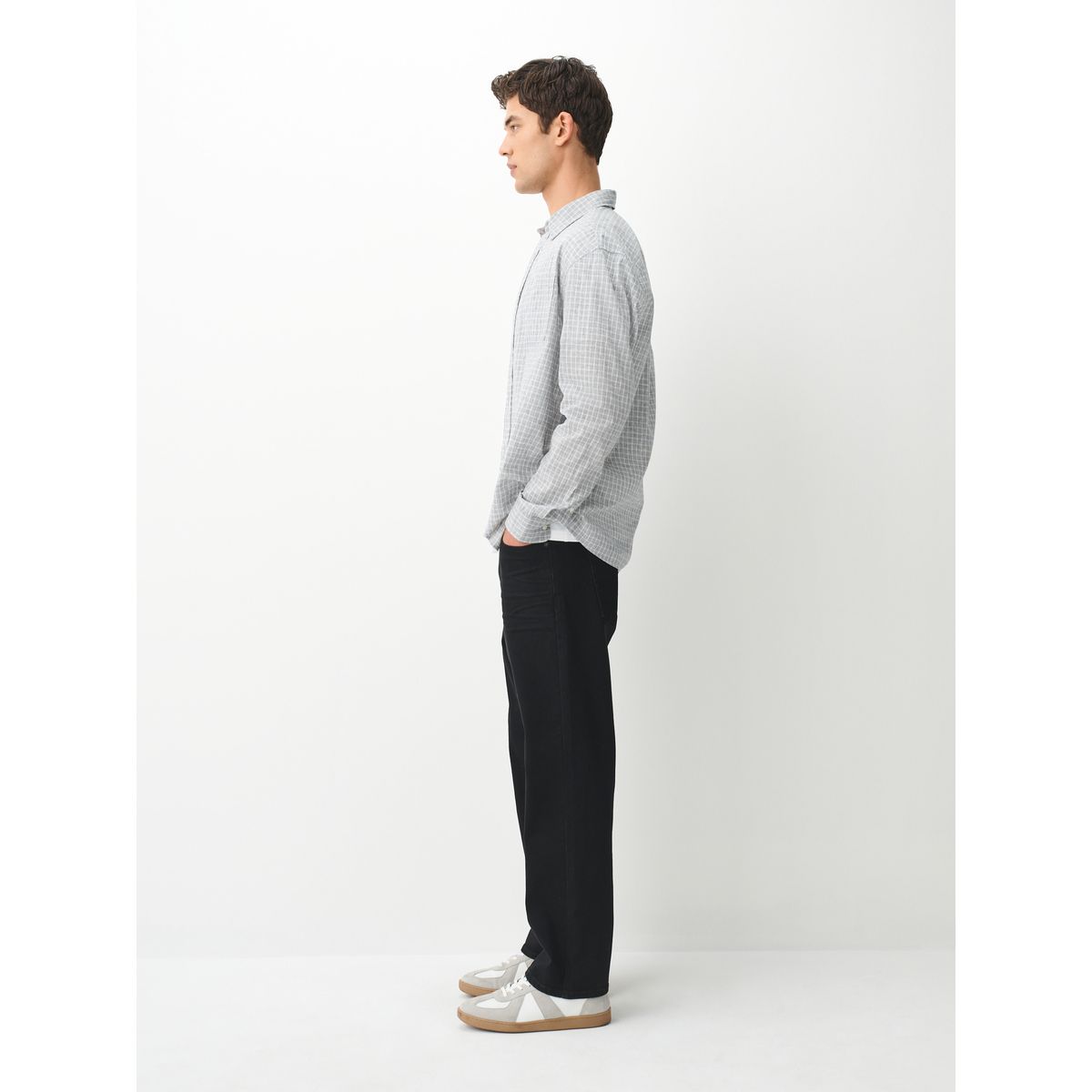 Jean stretch essentiel noir, NEXT