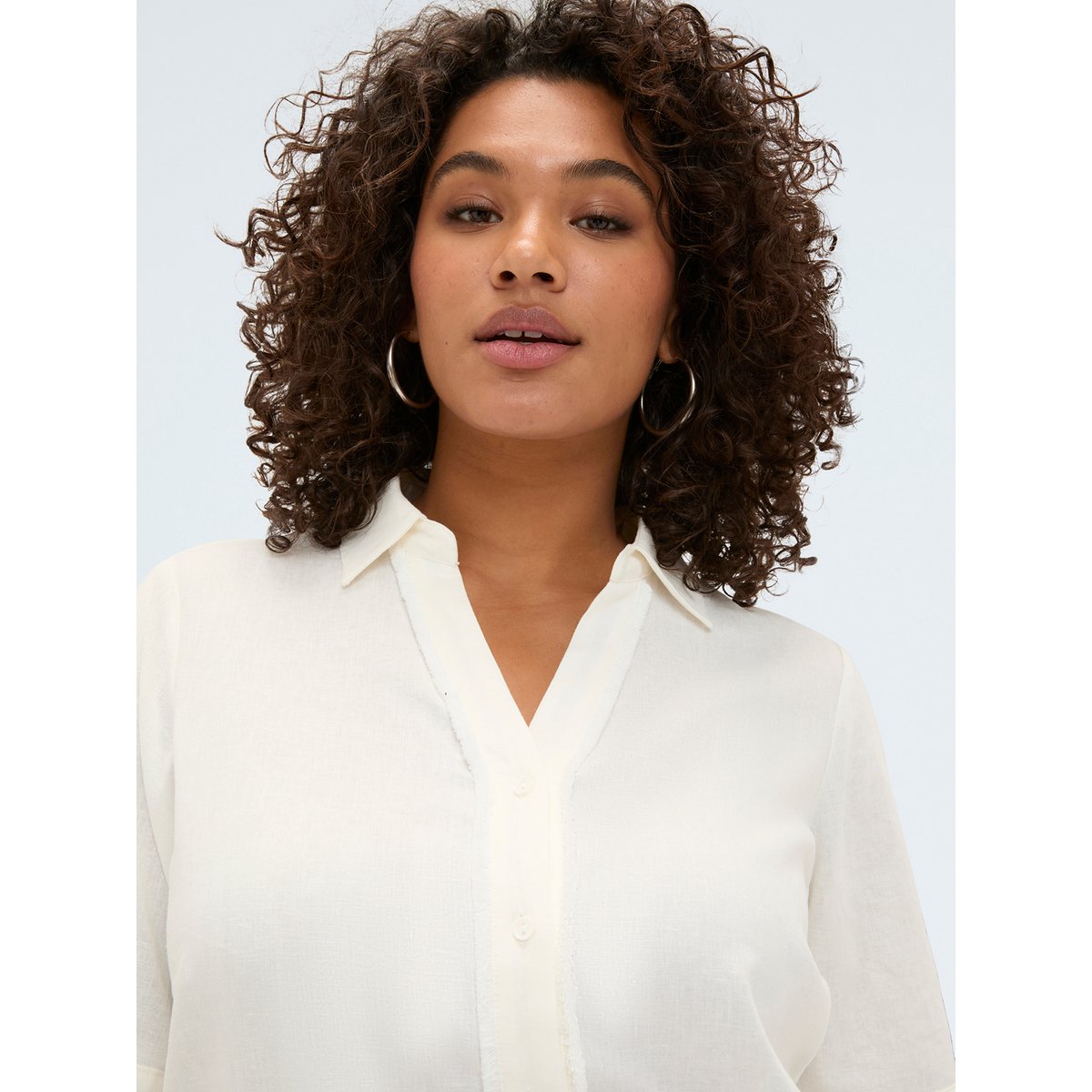 Chemise boxy blanc, FIORELLA RUBINO