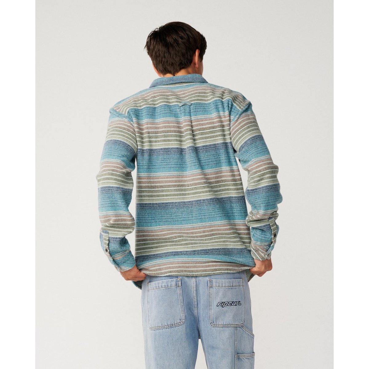 Chemise en flannelle CLASSIC SURF Baja dusty jade, RIP CURL