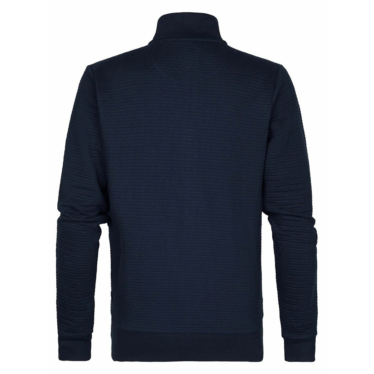 Quarter-Zip Sweatshirt navy blue, PETROL INDUSTRIES