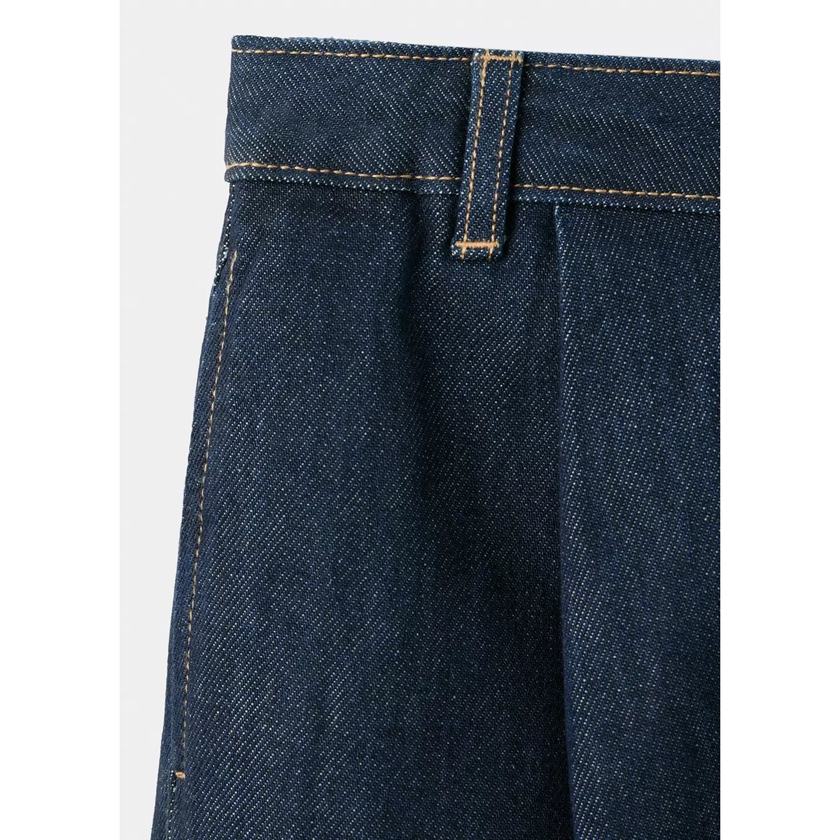 Jean large à pinces bleu, MANGO KIDS