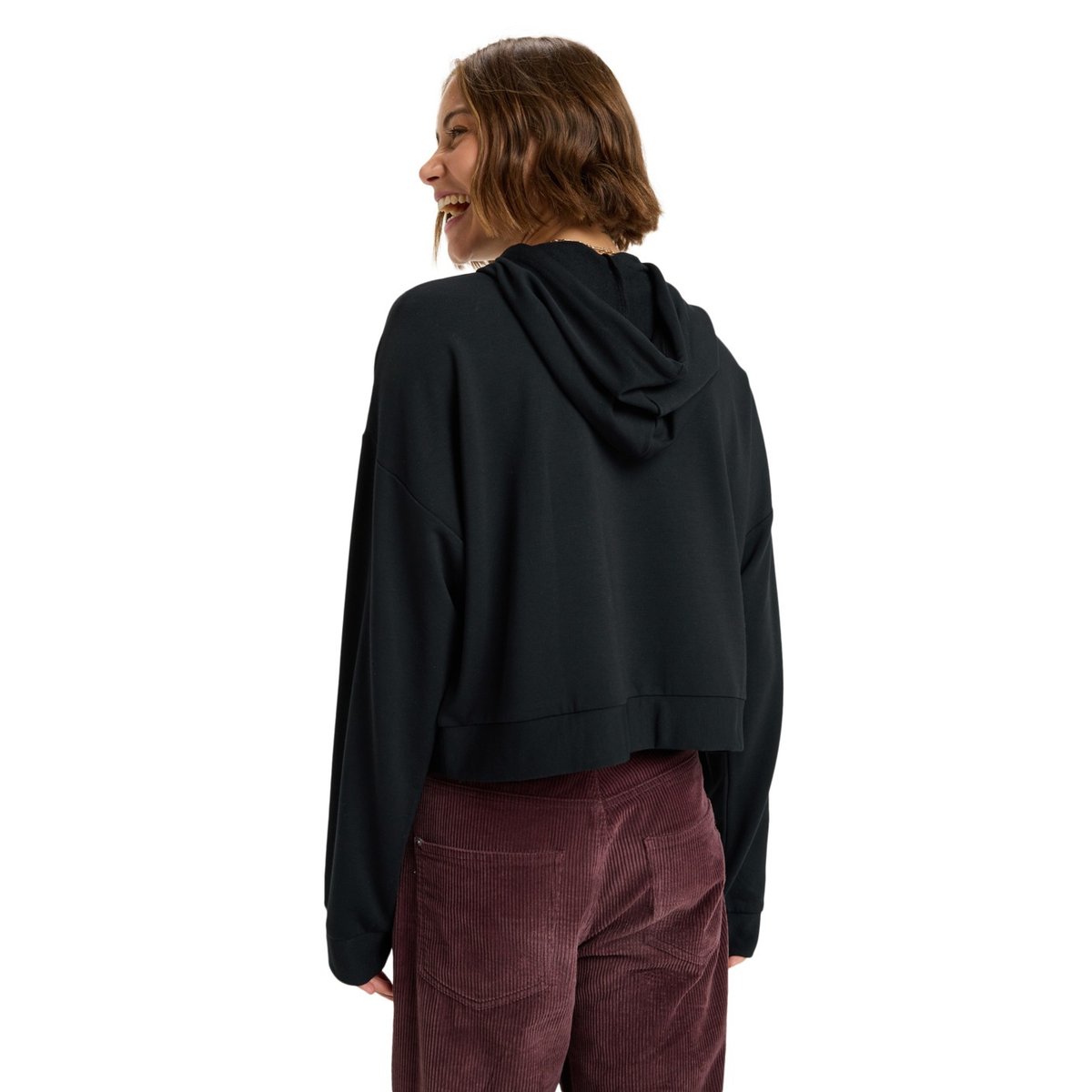 Sweat à capuche SURFING BY DAYLIGHT. noir anthracite, ROXY