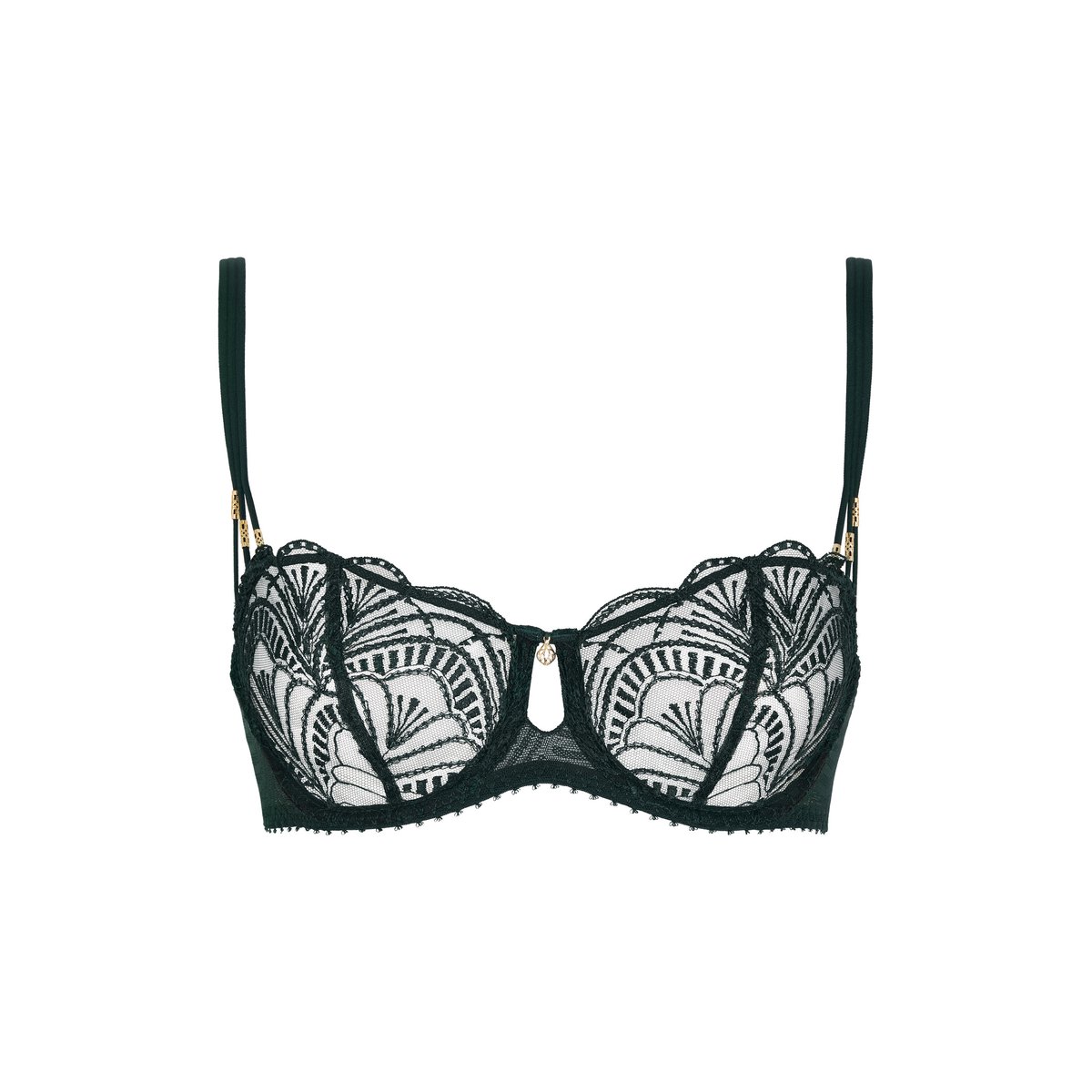 Soutien-gorge Corbeille avec armatures Vibes mysterious green, AUBADE