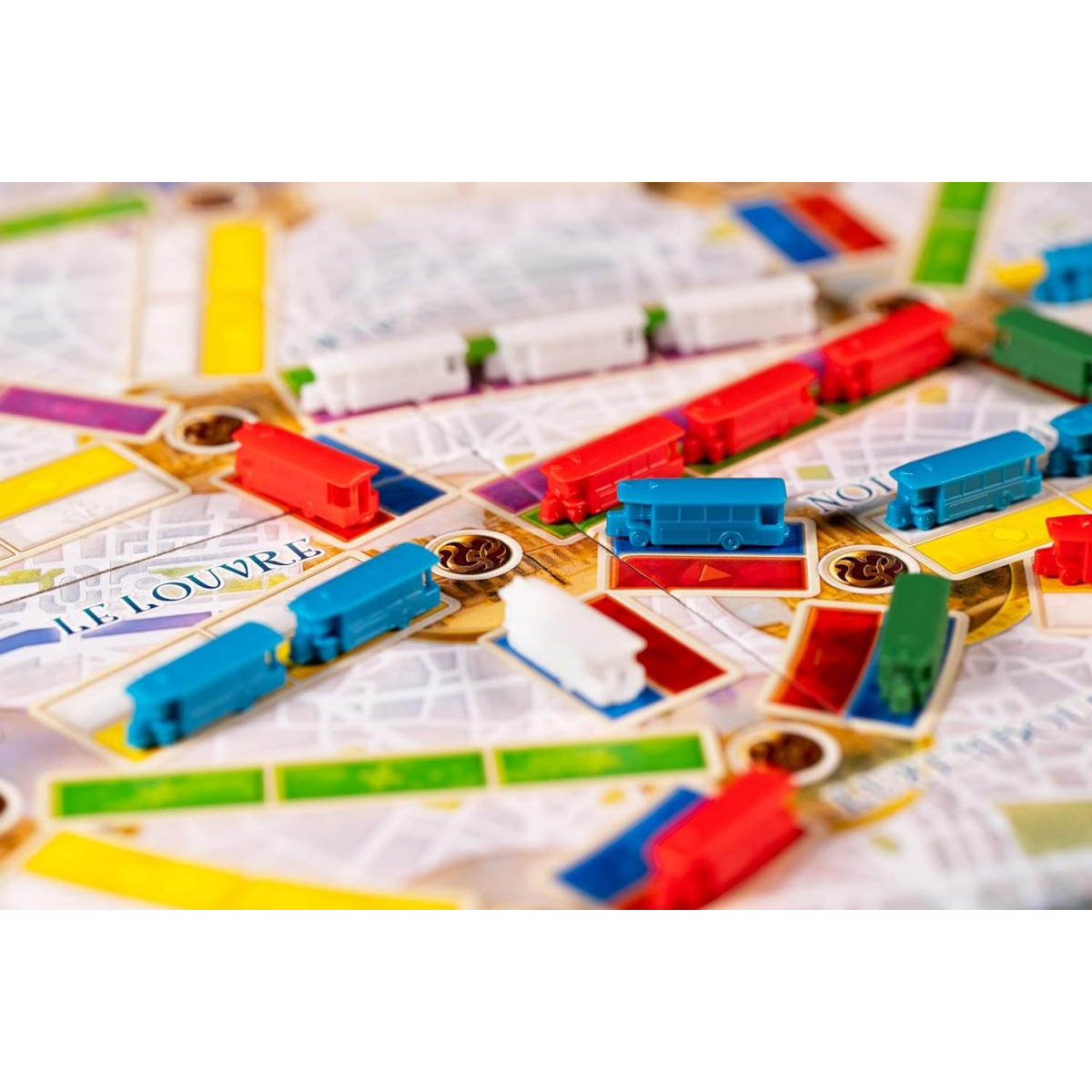 Les aventuriers du rail - Paris couleur unique, ASMODEE