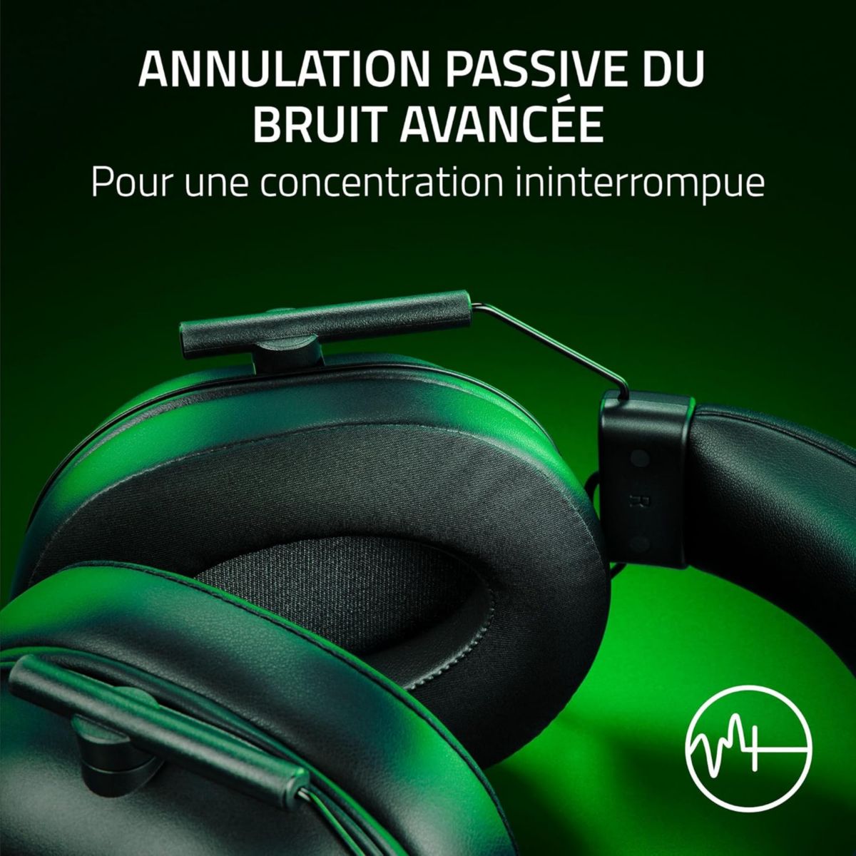 Casque gamer BlackShark V2 X Xbox Blanc couleur unique, RAZER