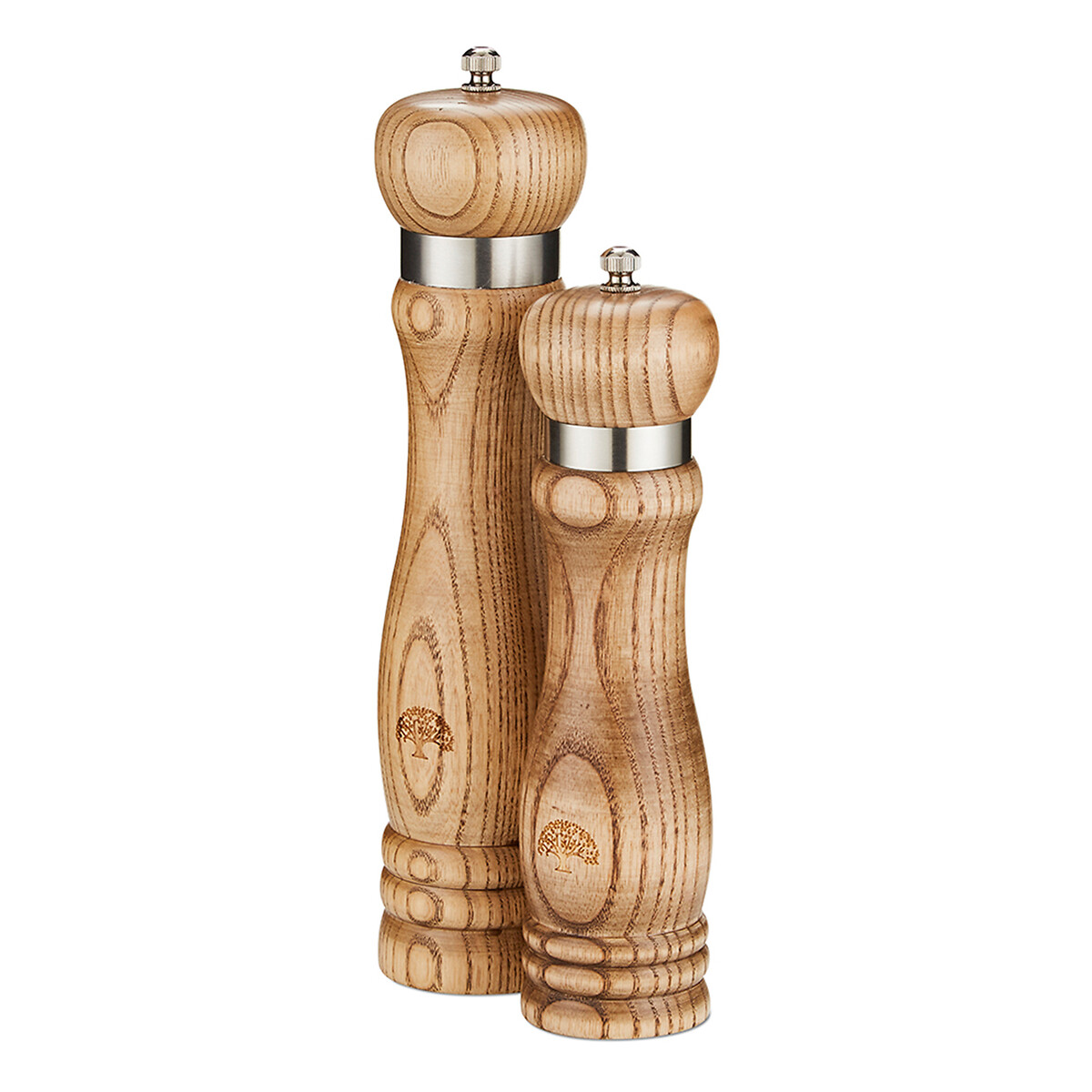 Hoxton Vintage Salt & Pepper Mill wood, BARBARY & OAK