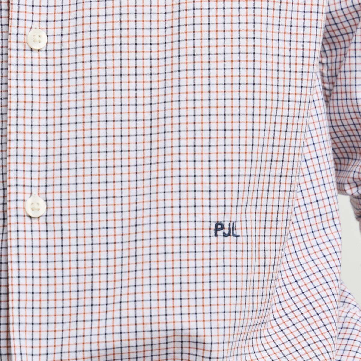 Chemise Coupe Regular À Carreaux En Sergé blanc ivoire, PEPE JEANS