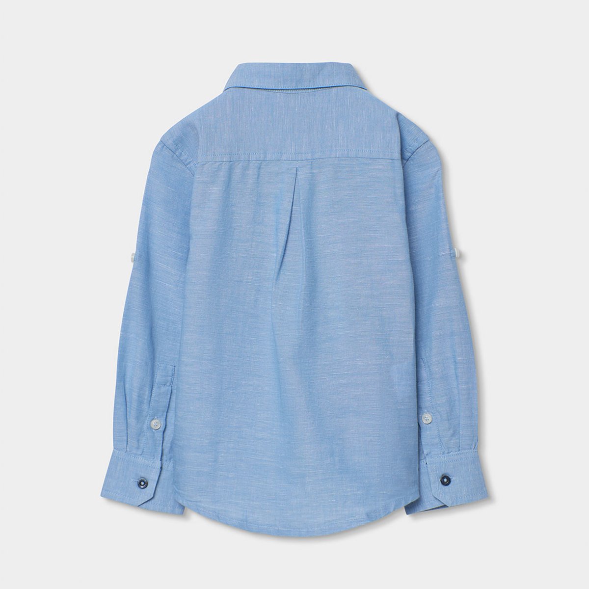 Chemise en lin bleu, BOBOLI