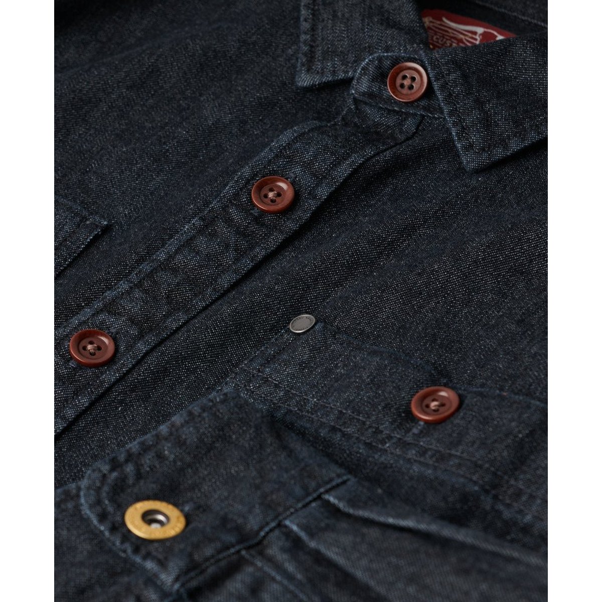 The Merchant Store - Surchemise en jean brut, SUPERDRY