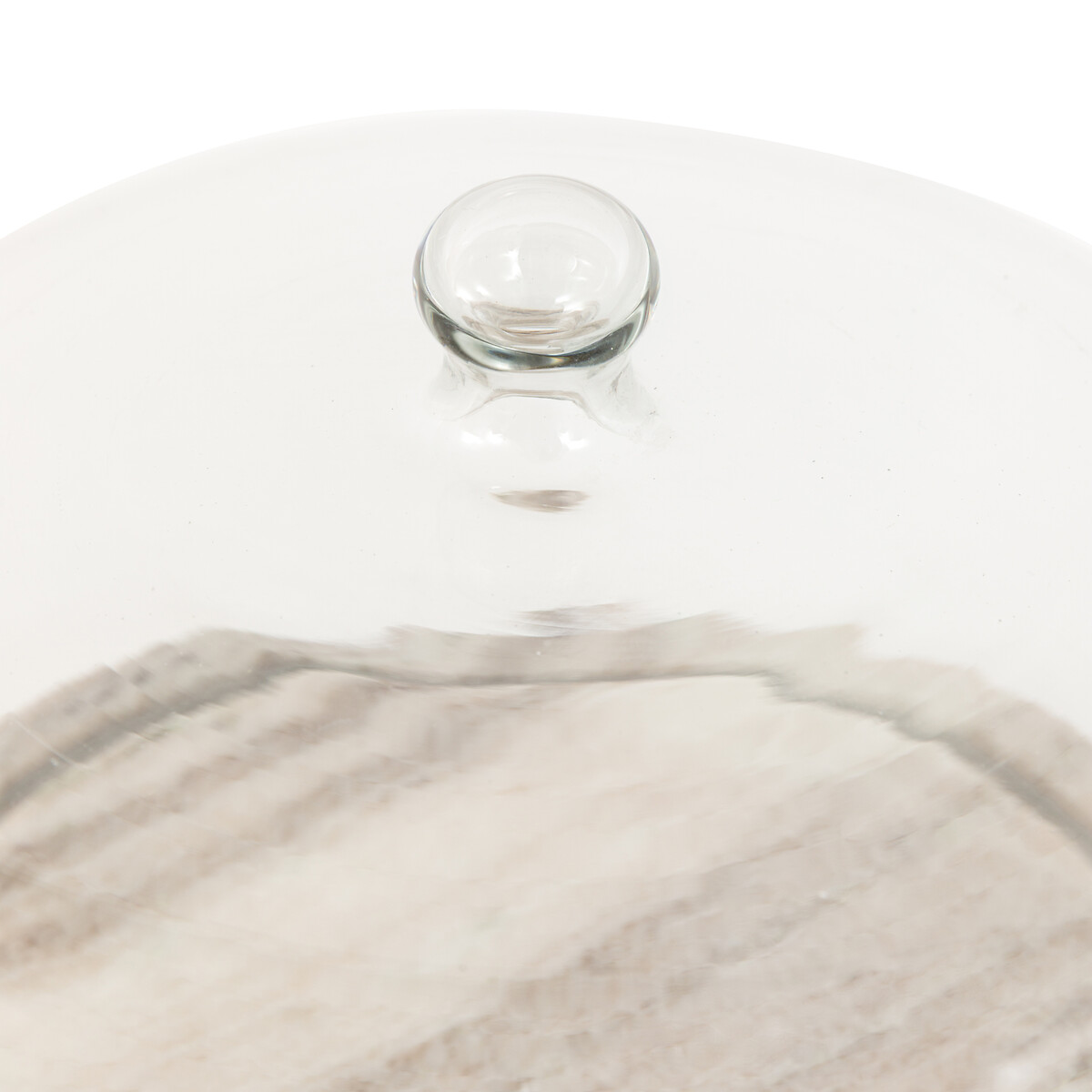 Novi Cake Dome in Beige Marble natural, SO'HOME