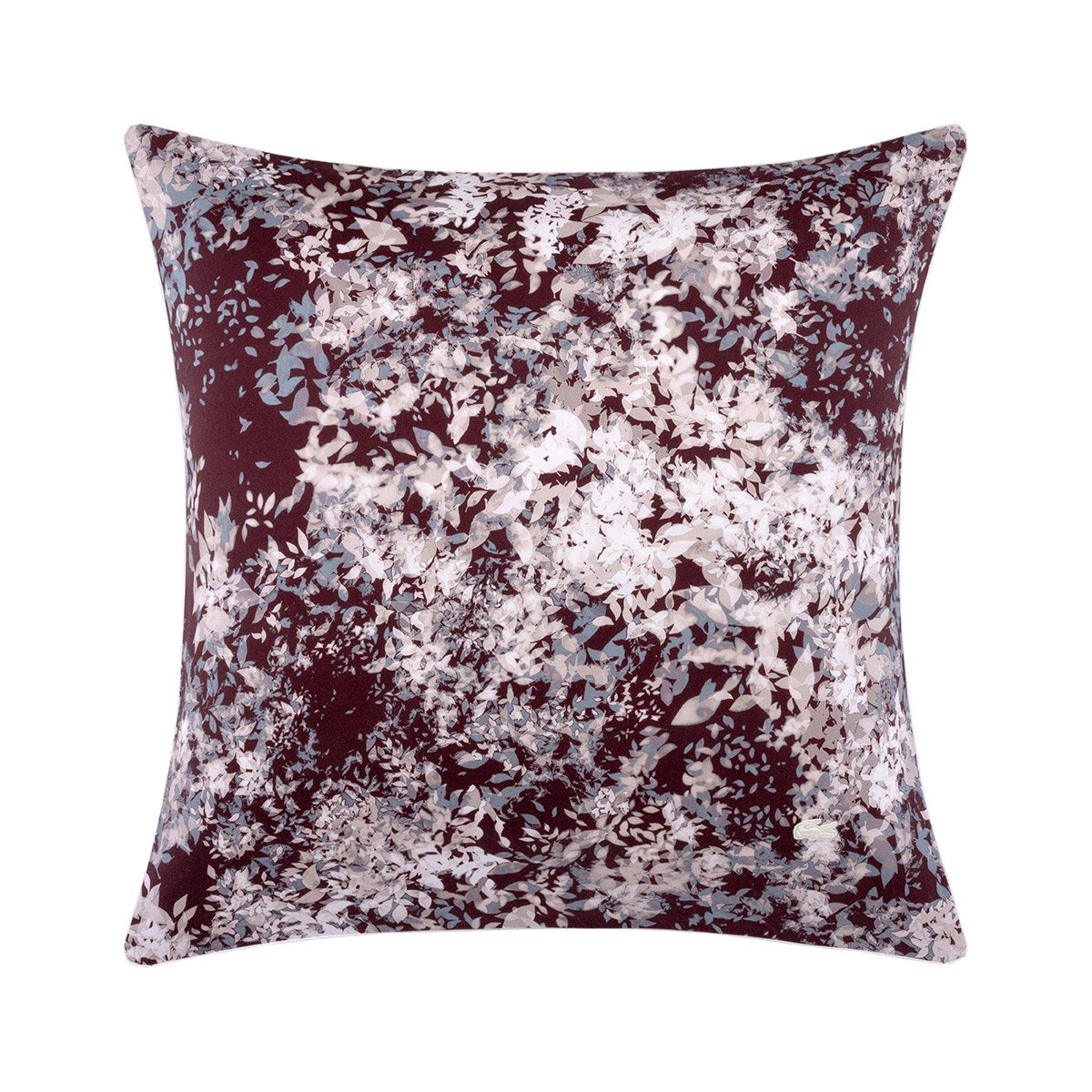 Taie d'oreiller en satin de coton lavé, L OMBRE multicolore, LACOSTE HOME