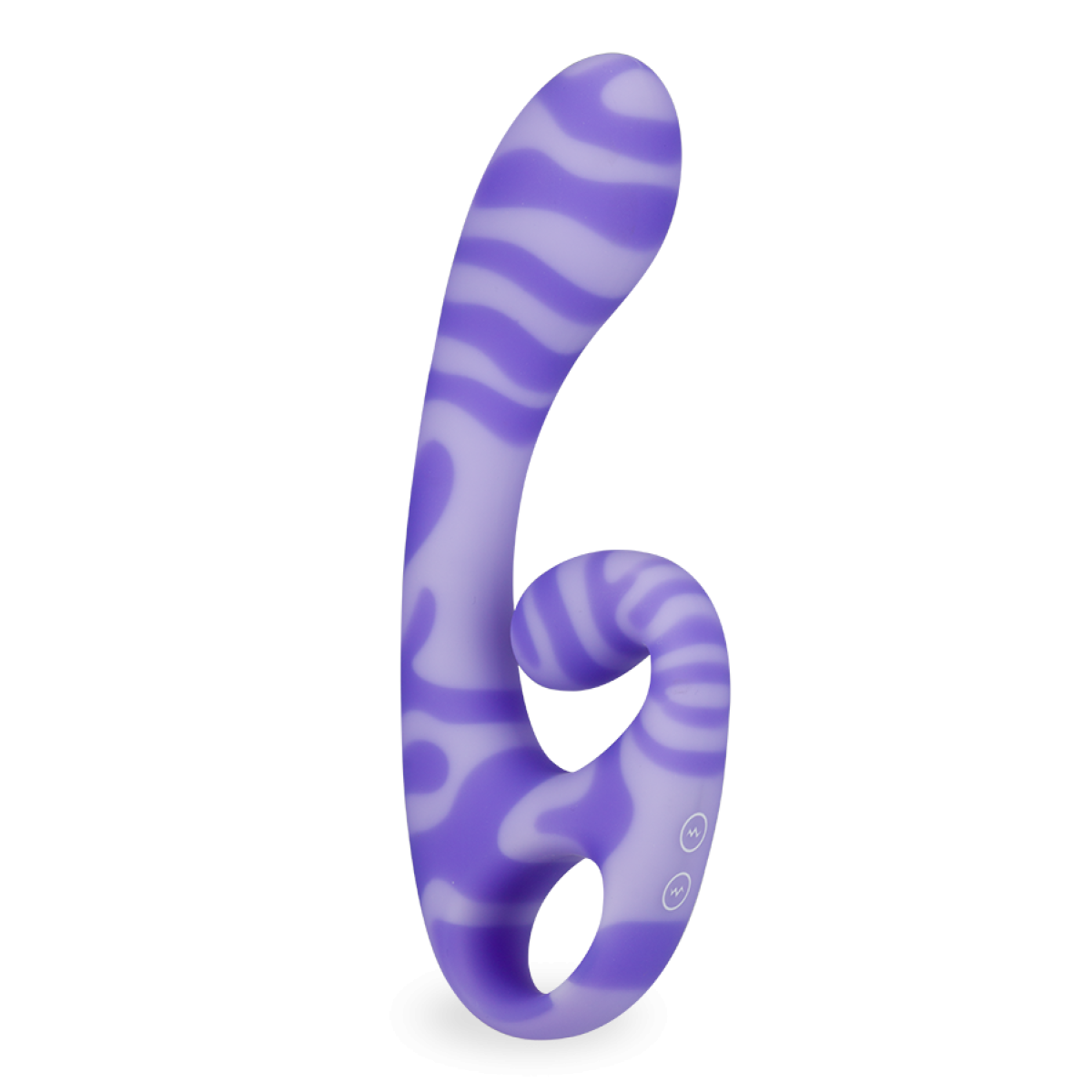 Vibromasseur puissant rabbit en silicone Ades violet, LOVE AND VIBES