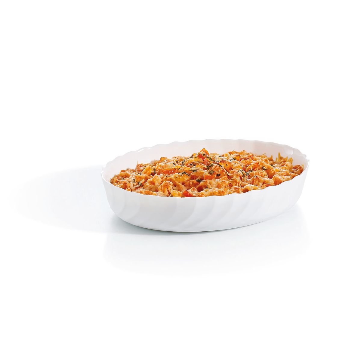 Plat à four ovale 32cm -SMART CUISINE TRIANON blanc, LUMINARC