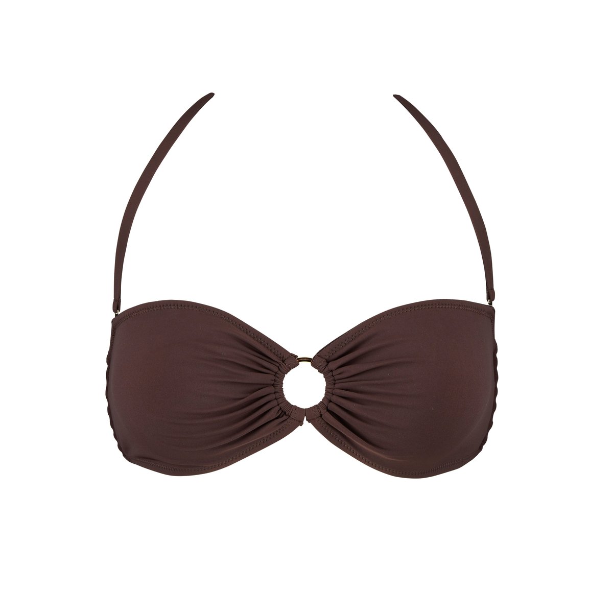 Haut de maillot de bain Bandeau Gipsy Muse marron, AUBADE