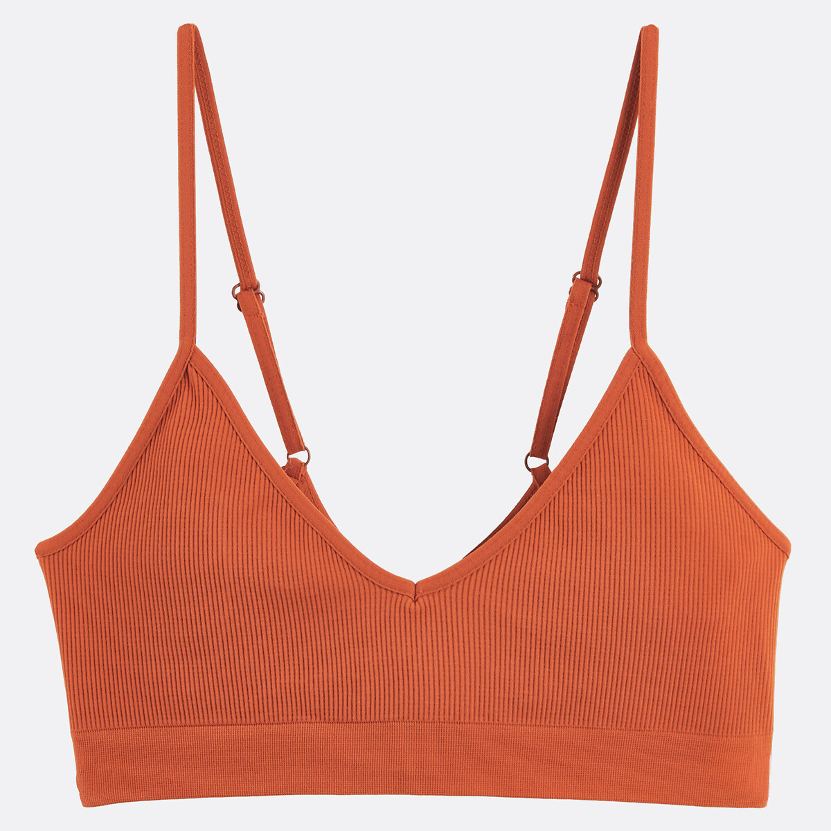 Brassière sans couture Stretch ALOIS terracotta, LA REDOUTE COLLECTIONS
