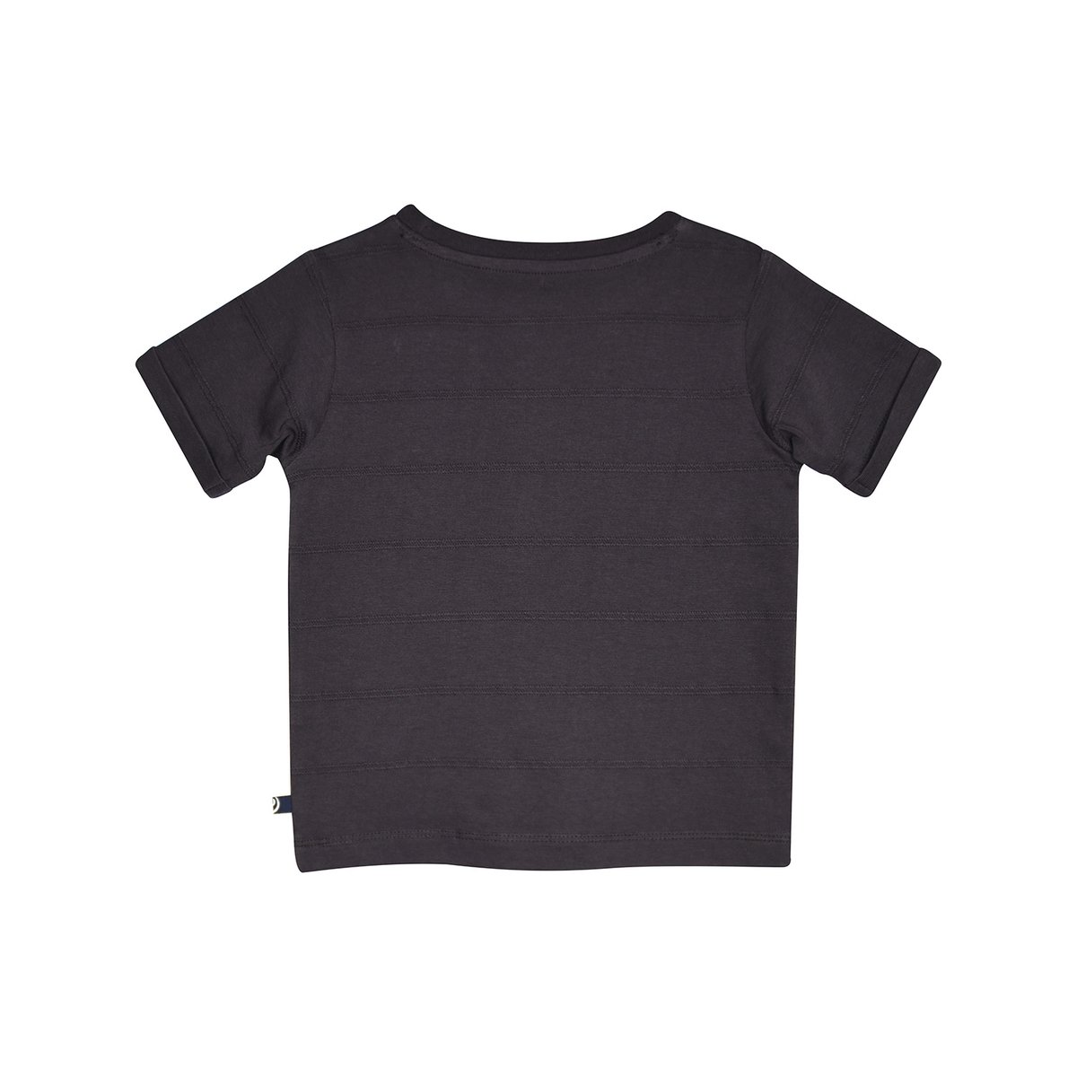Tshirt maille fantaisie manches courtes ray gris, SUCRE D'ORGE