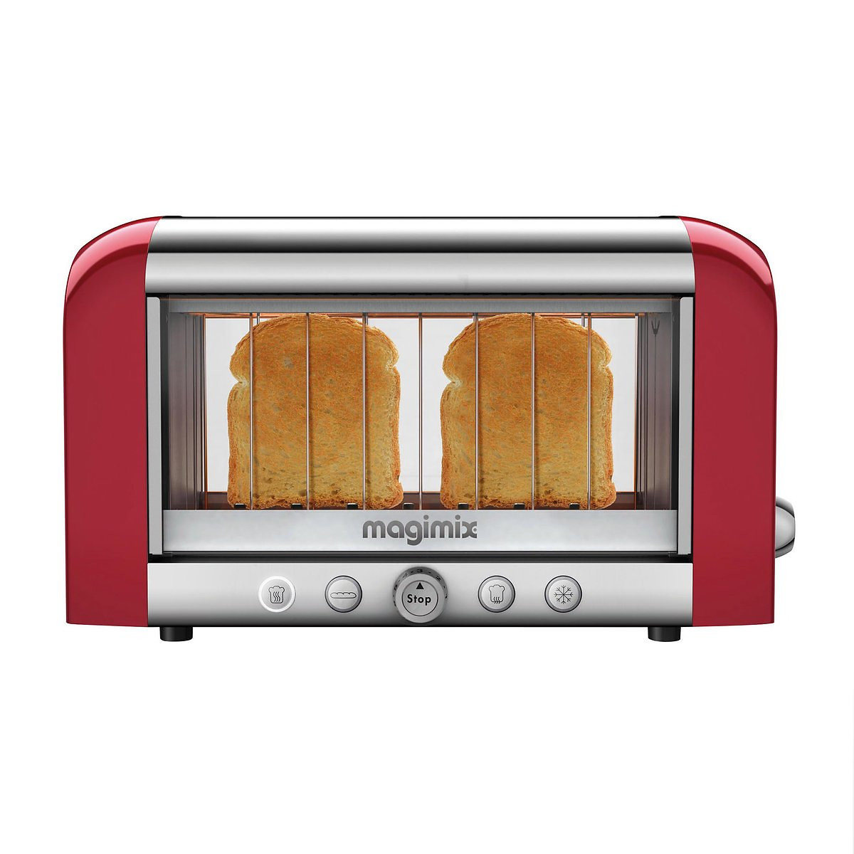 Grille pain Toaster Vision 11540 rouge, MAGIMIX