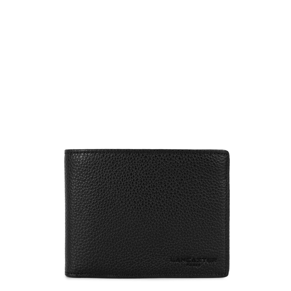 Grand porte-cartes MILANO GENTLEMEN noir, LANCASTER