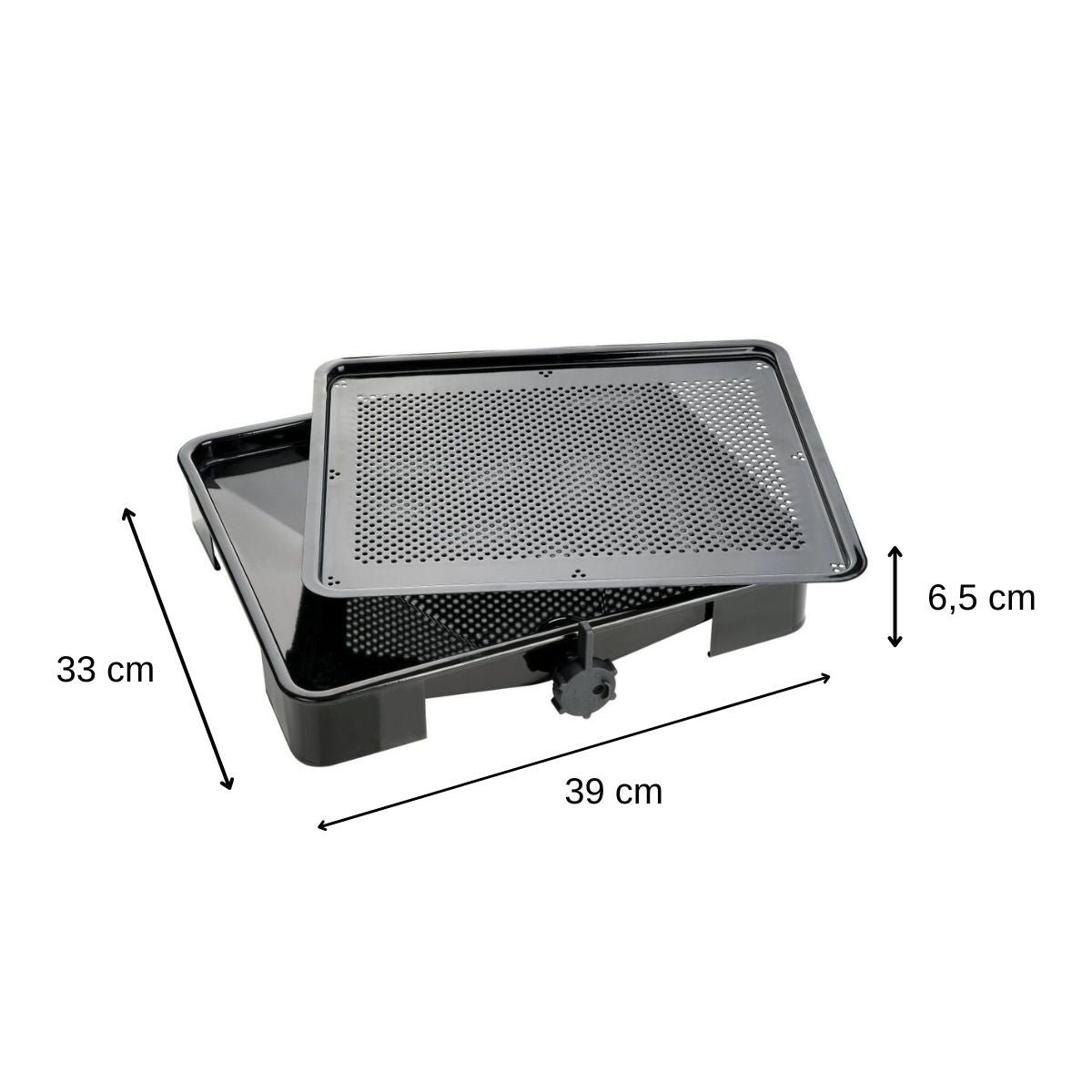Lot de 2 plats four 39/39 cm émaillé SPECIAL COOKING noir, ZENKER