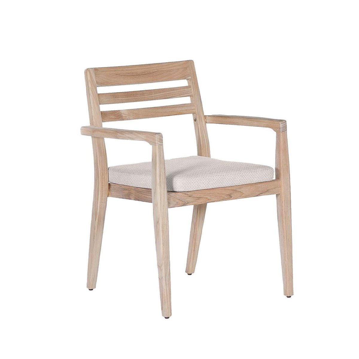 Chaise de jardin avec accoudoirs, MARRAKESH bois, GESCOVA