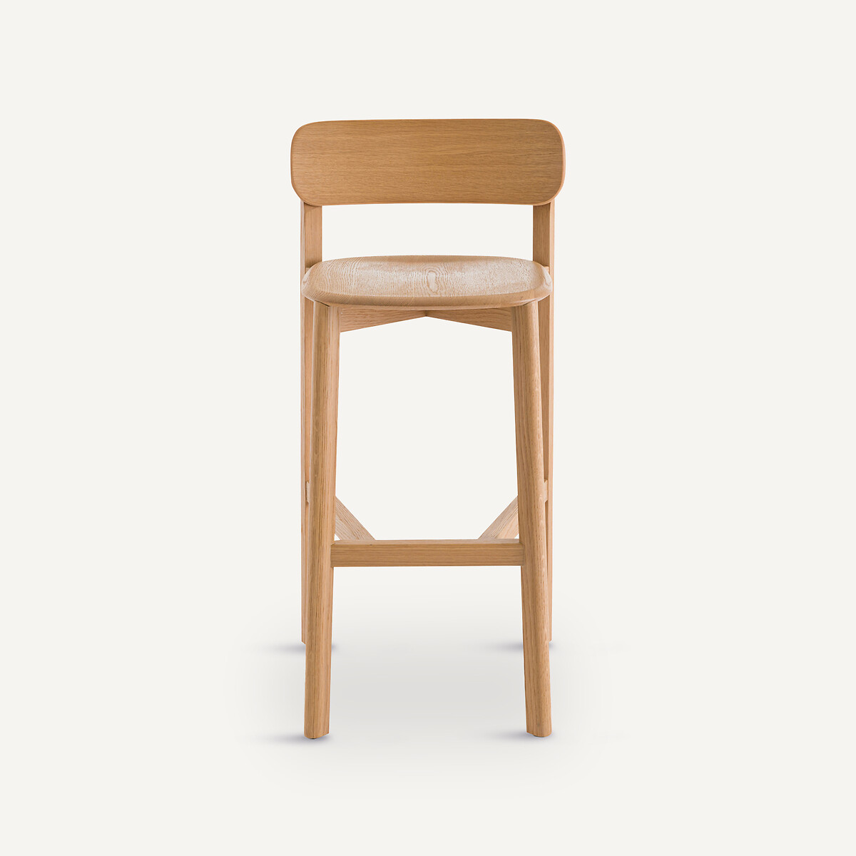 Barstuhl, BATIGNOLLES, Design Emmanuel Gallina natureicheholz, EMMANUEL GALLINA X AM.PM