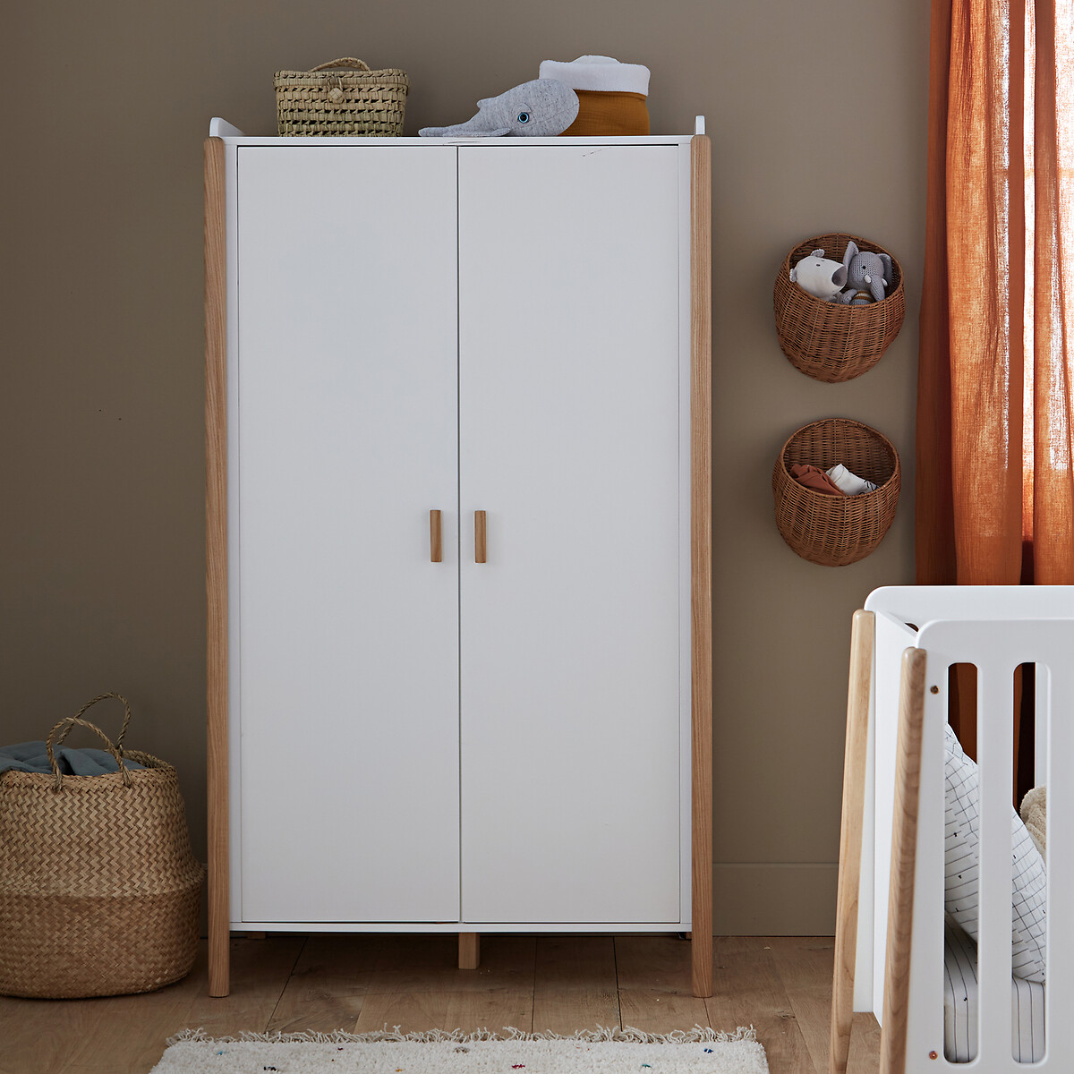 Armoire enfant, Nadil blanc, LA REDOUTE INTERIEURS