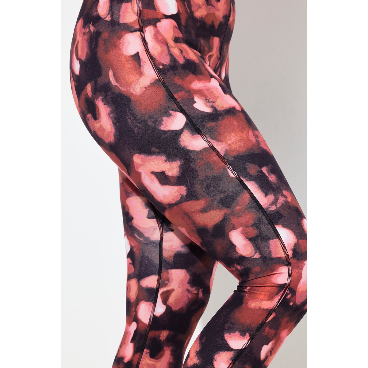 Legging de sport, matière séchant rapidement rouge brique, ULLA POPKEN