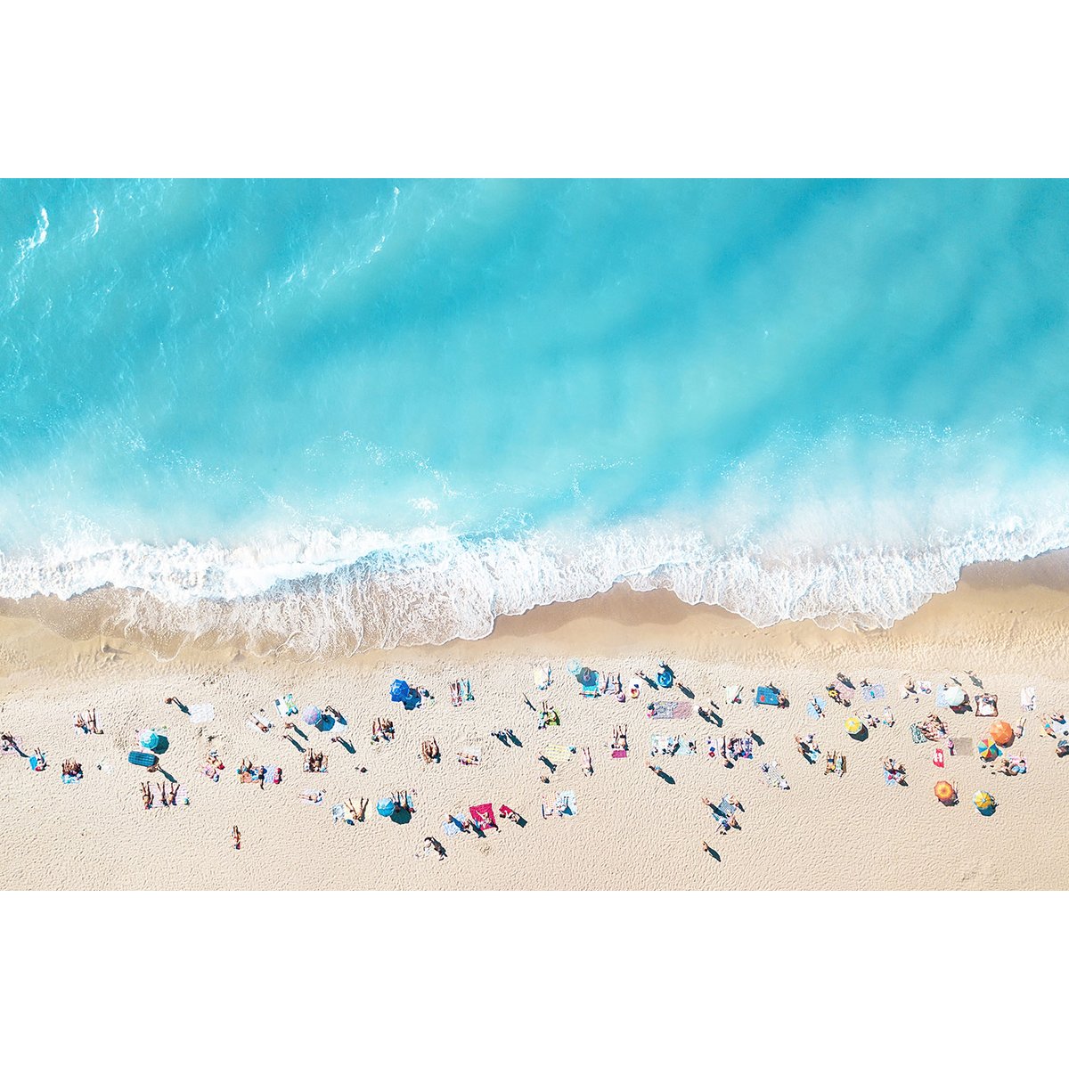 Tableau plage beach lovers for ever tableau alu dibond, HEXOA
