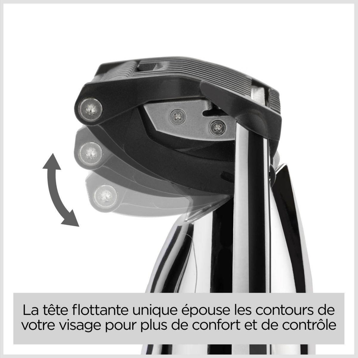 Tondeuse barbe Super-X Metal S996E, molette réglable, 24 hauteurs de coupe, précision 0,2 mm, autonomie 90 mn couleur unique, BABYLISS