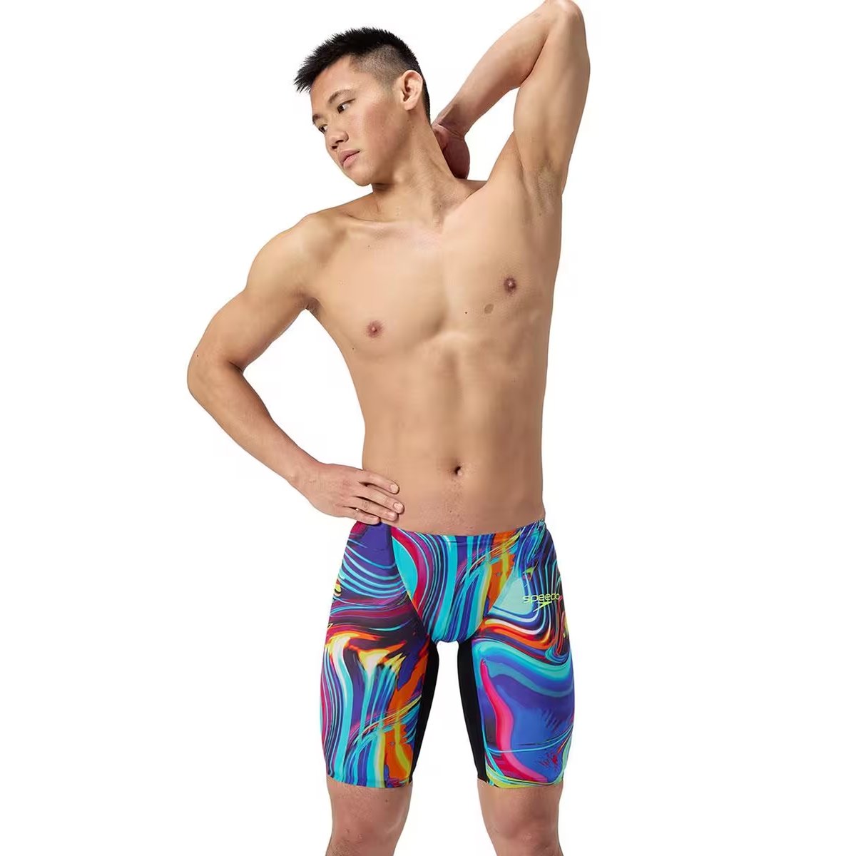 Jammer de natation motif/style dégradé de couleurs FASTSKIN LZR PURE VALOR noir, SPEEDO