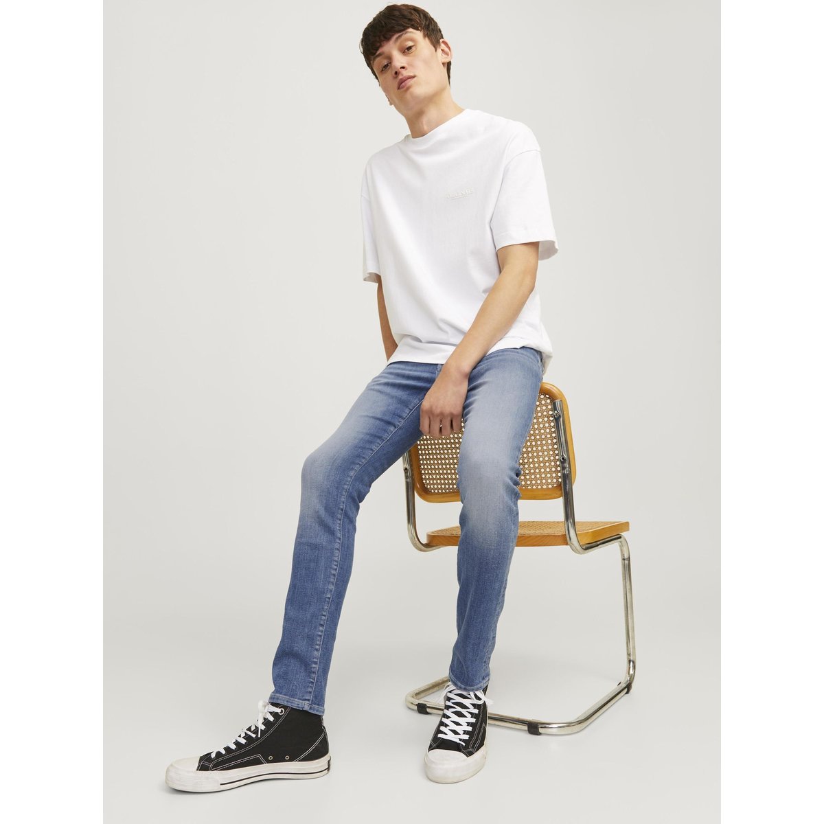 Jean Slim blue denim, JACK & JONES