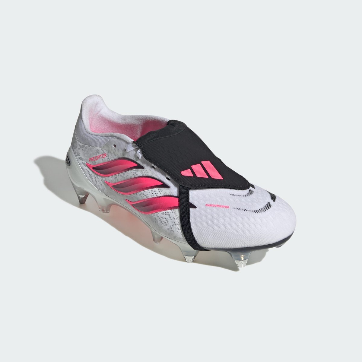 Chaussure De Football Languette Rabattue Predator Pro Terrain Gras Chaussure De Football Languette Rabattue Predator Pro Terrain Gras cloud white / solar turbo / core black, adidas Performance