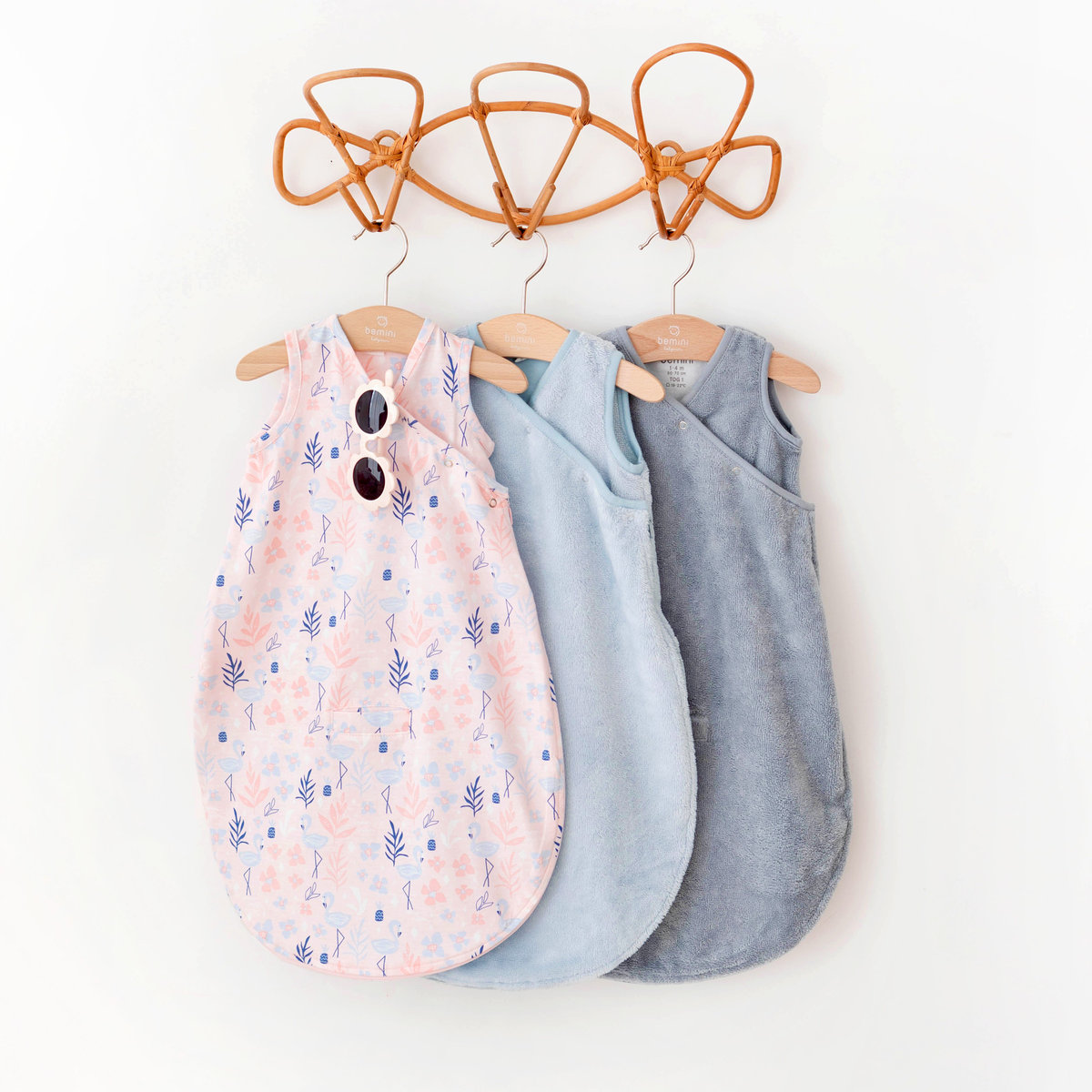 Gigoteuse sans manches été - TOG 0.5 Jersey d’été flamingo, BEMINI