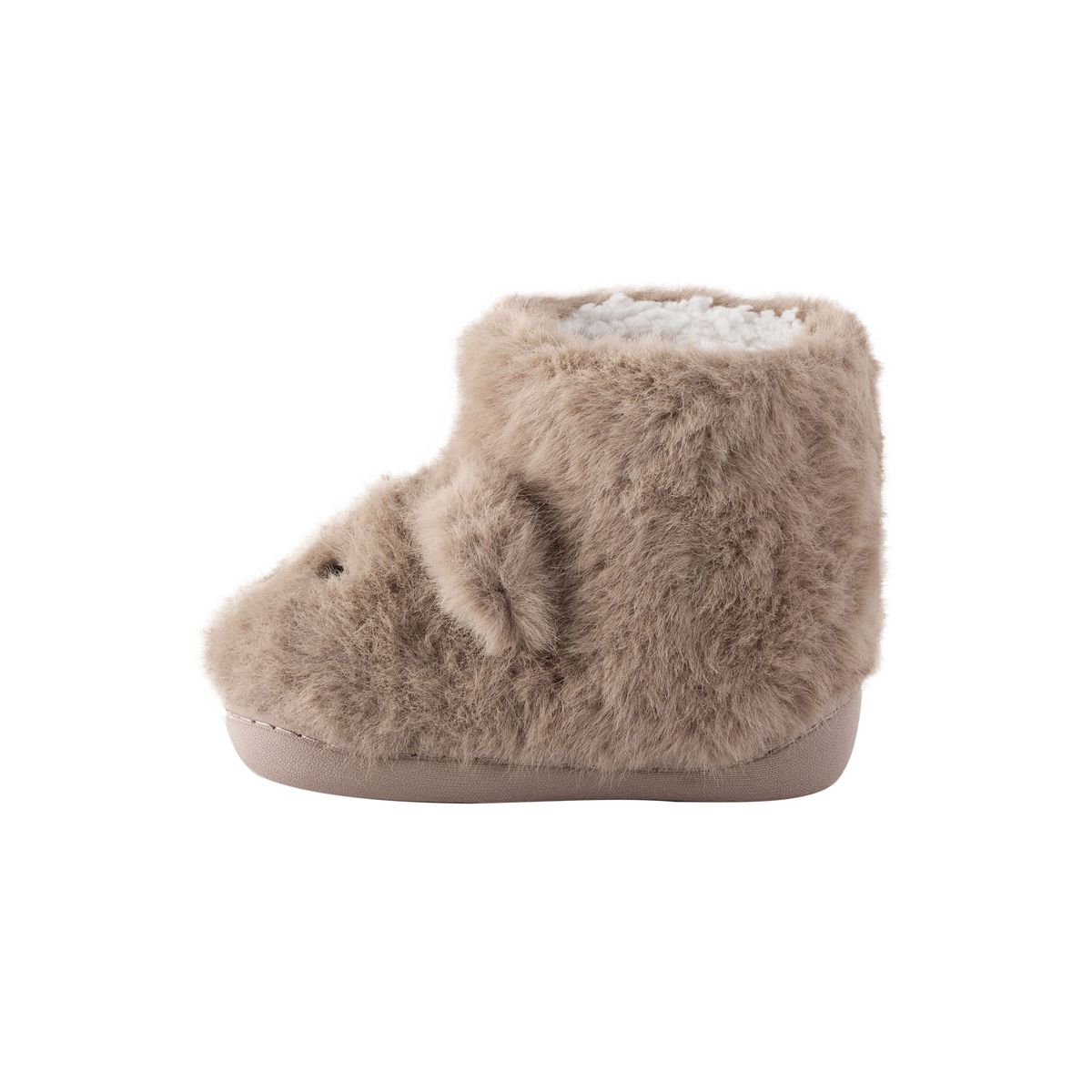 Chaussons doublés style bottines forme ours marron, NEXT