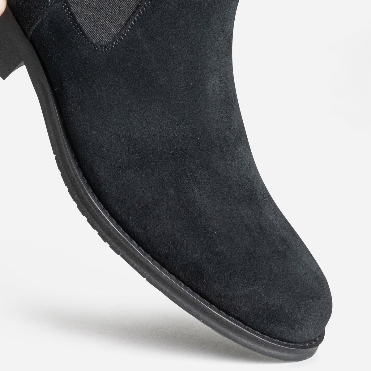 Boots en cuir BORYS noir, ERAM