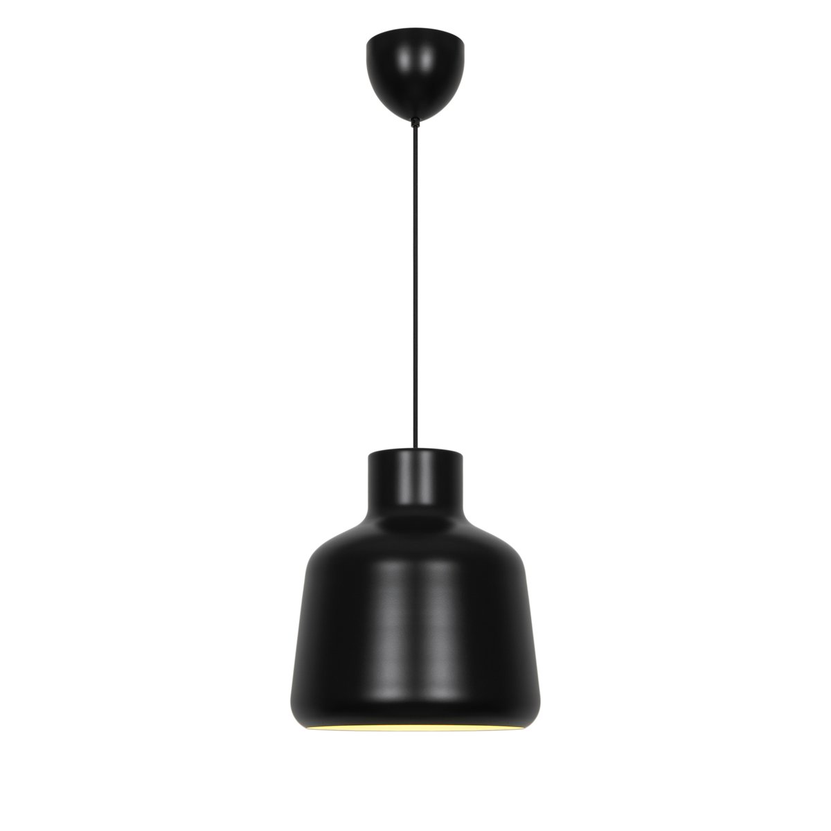 Suspension surface douce et satinée en métal, LOUELLA noir, NORDLUX