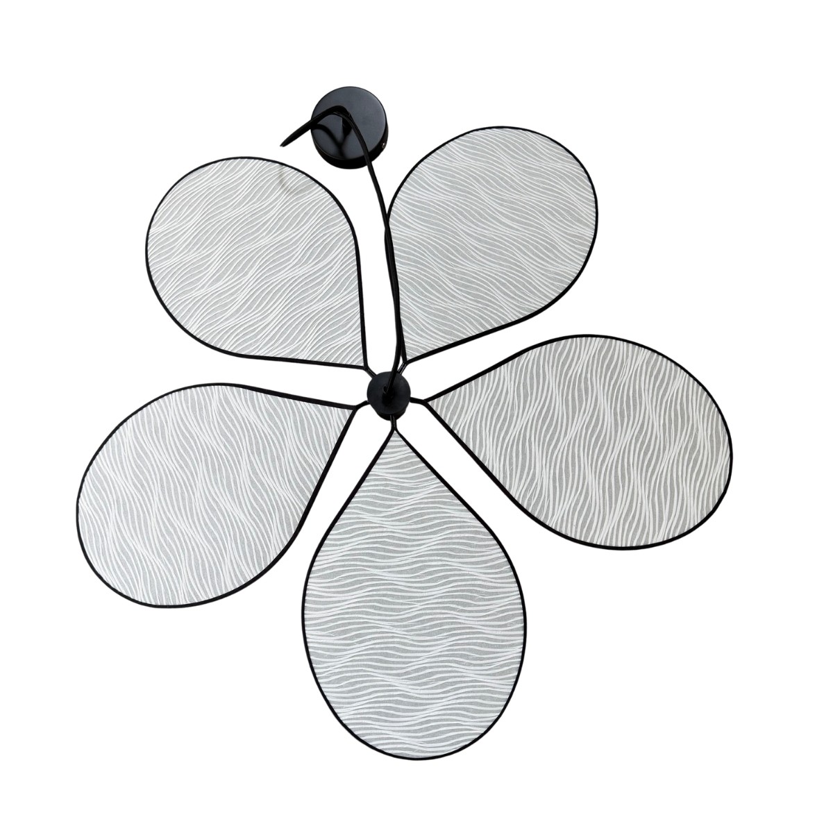 Suspension palme, BLOOM noir, GERARD LAMY