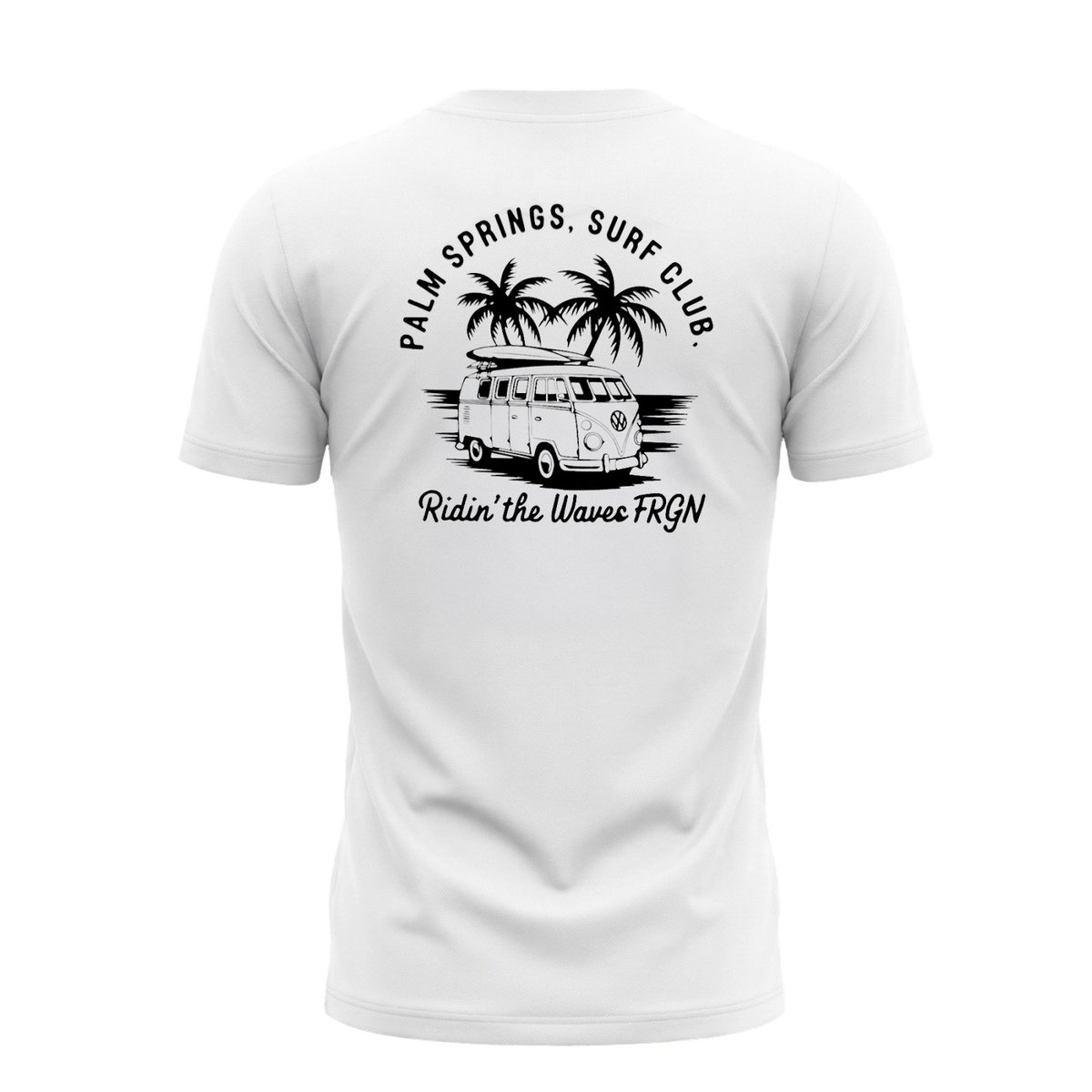 Tee Shirt en coton Club noir/blanc, FREEGUN