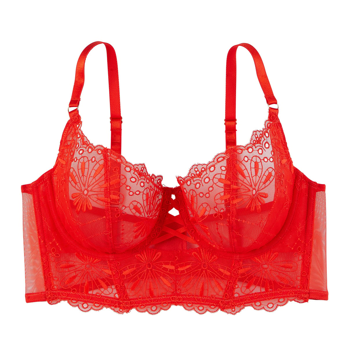 Soutien-gorge corbeille GLAM orange, ROUGEGORGE LINGERIE
