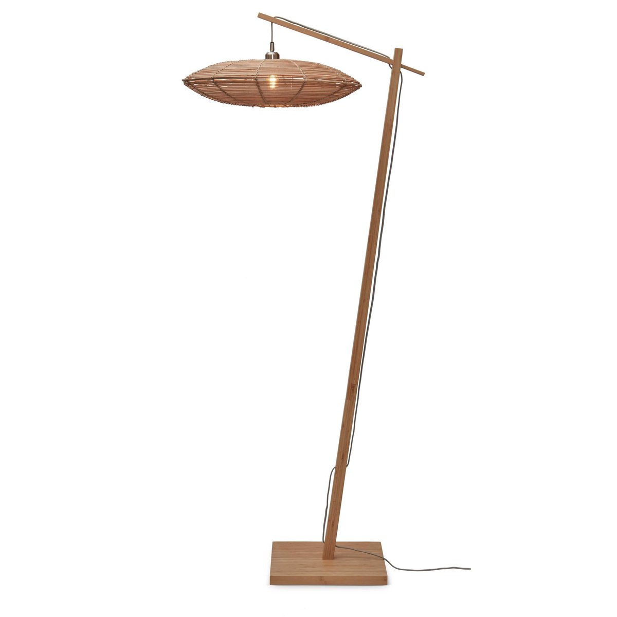 Lampadaire Bambou TANAMI marron, GOOD & MOJO