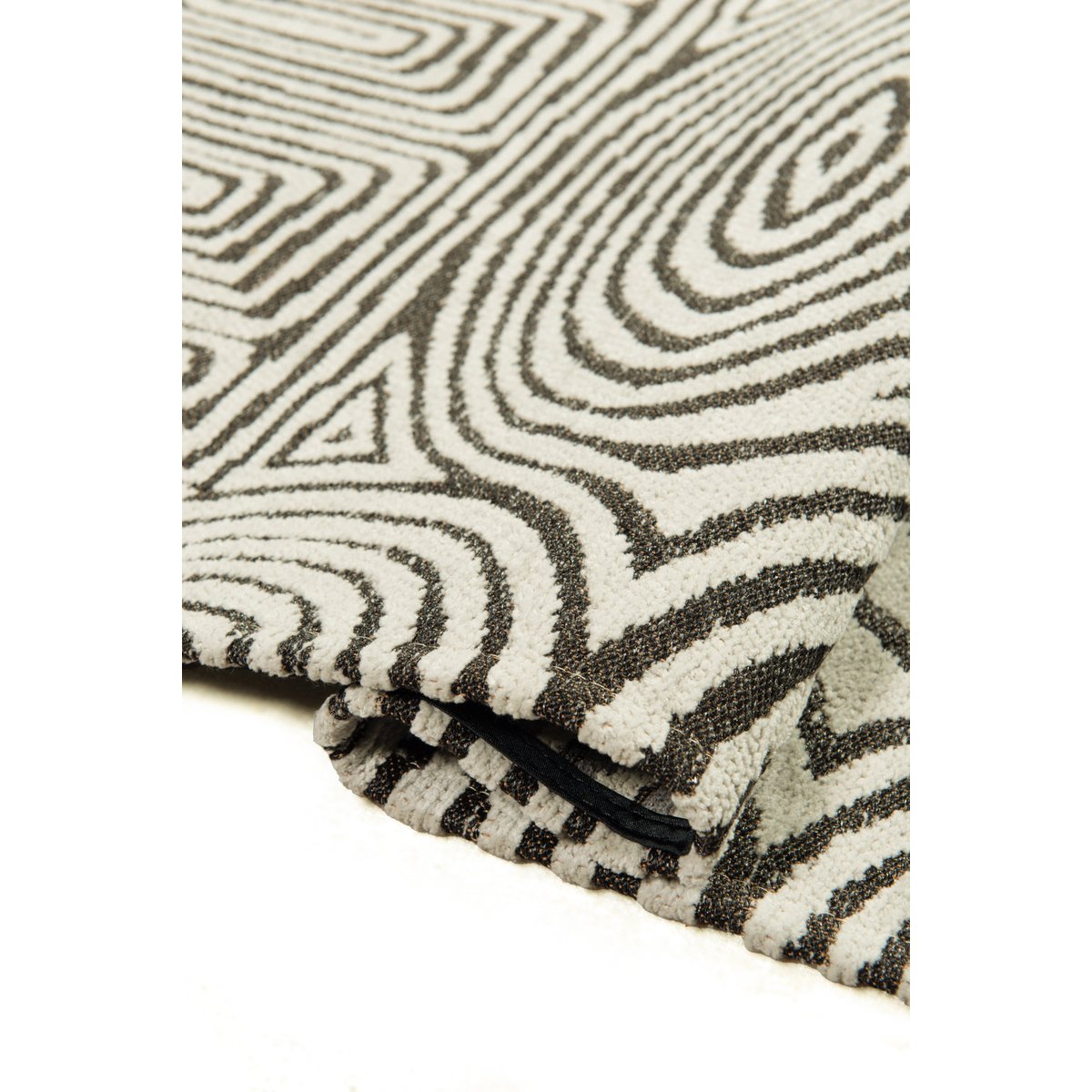 Tapis intérieur/extérieur moderne tissé plat HABANERO blanc, NOVATREND