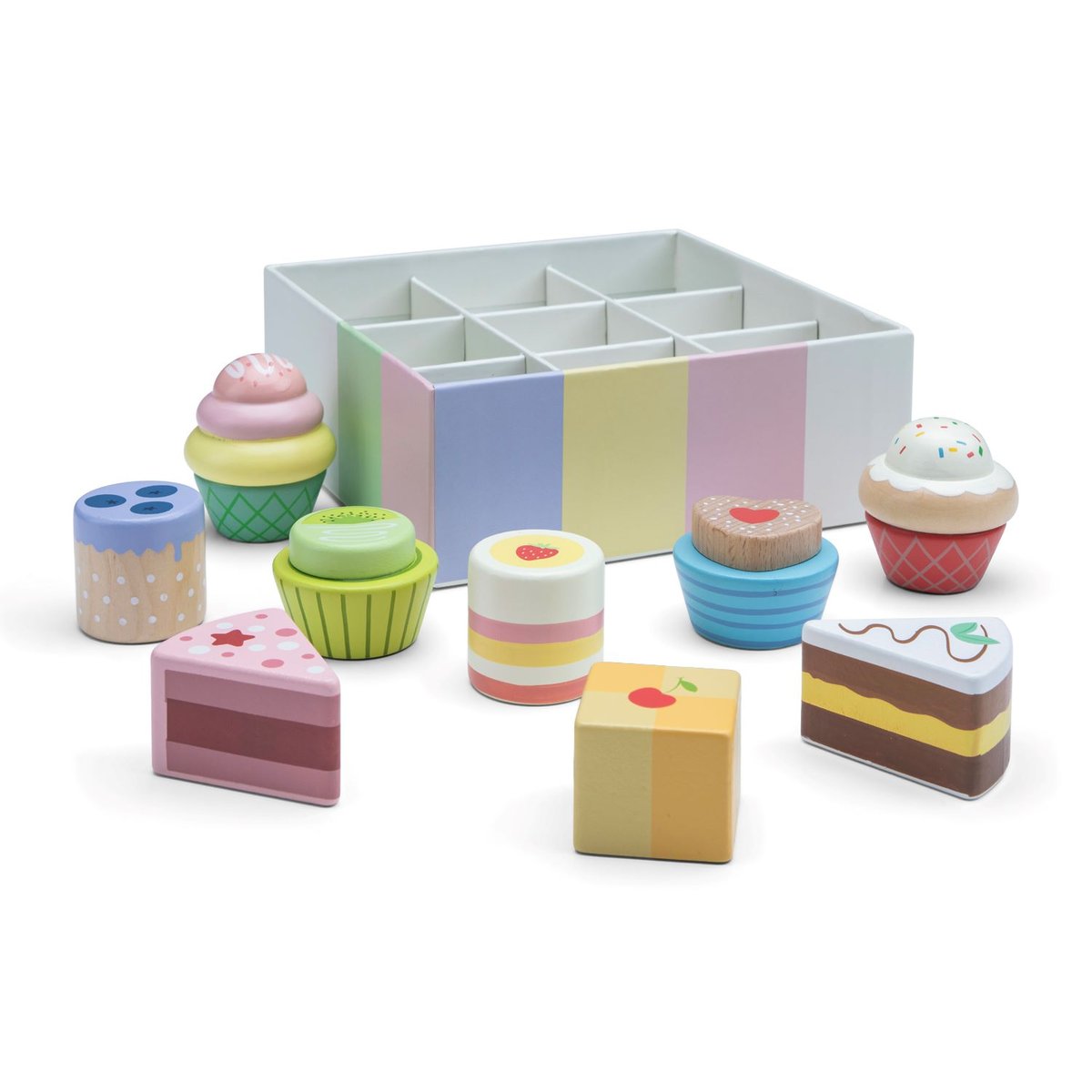 Assortiment de pâtisseries rose, NEW CLASSIC TOYS