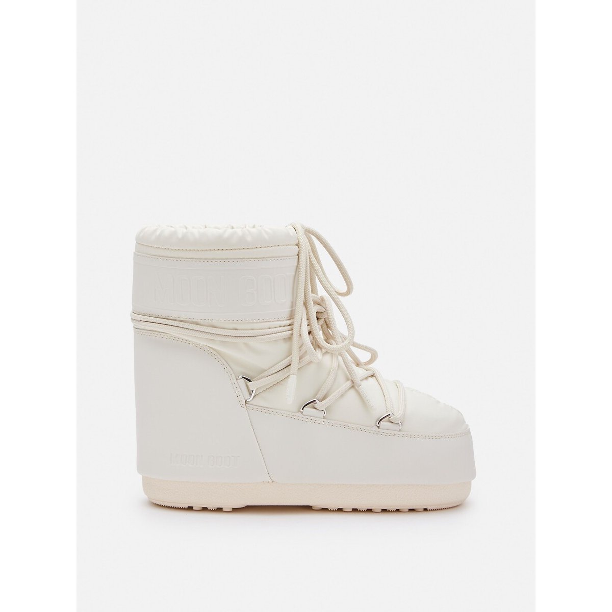 Boots MB ICON LOW RUBBER ecru, MOON BOOT