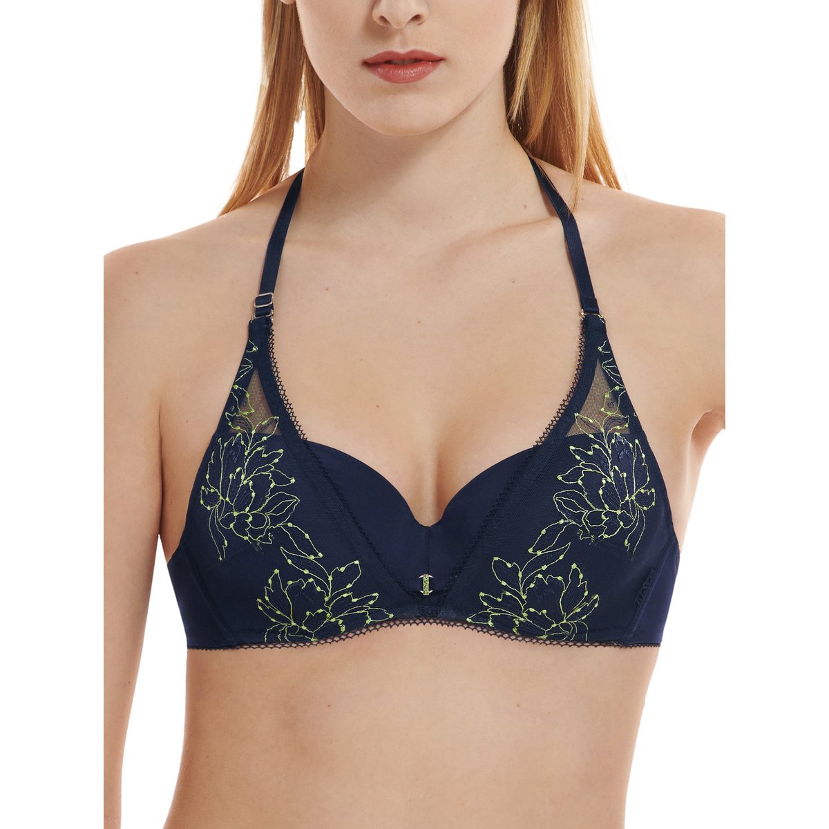 Soutien-gorge préformé multipositions Jive bleu, LISCA