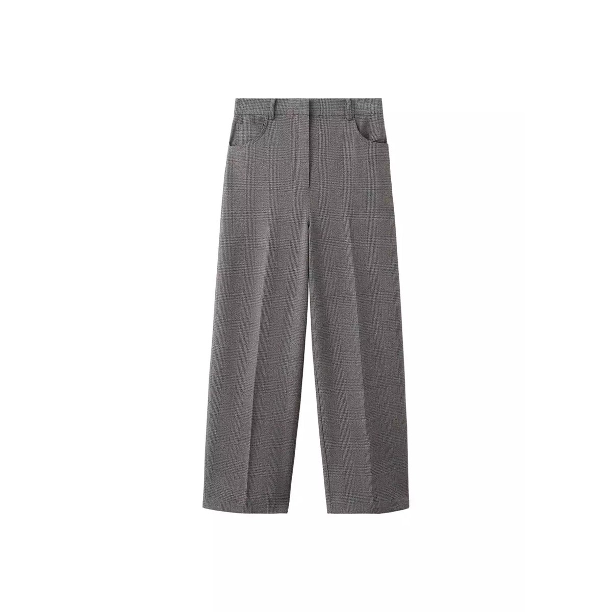 Pantalon de costume taille normale gris, MANGO