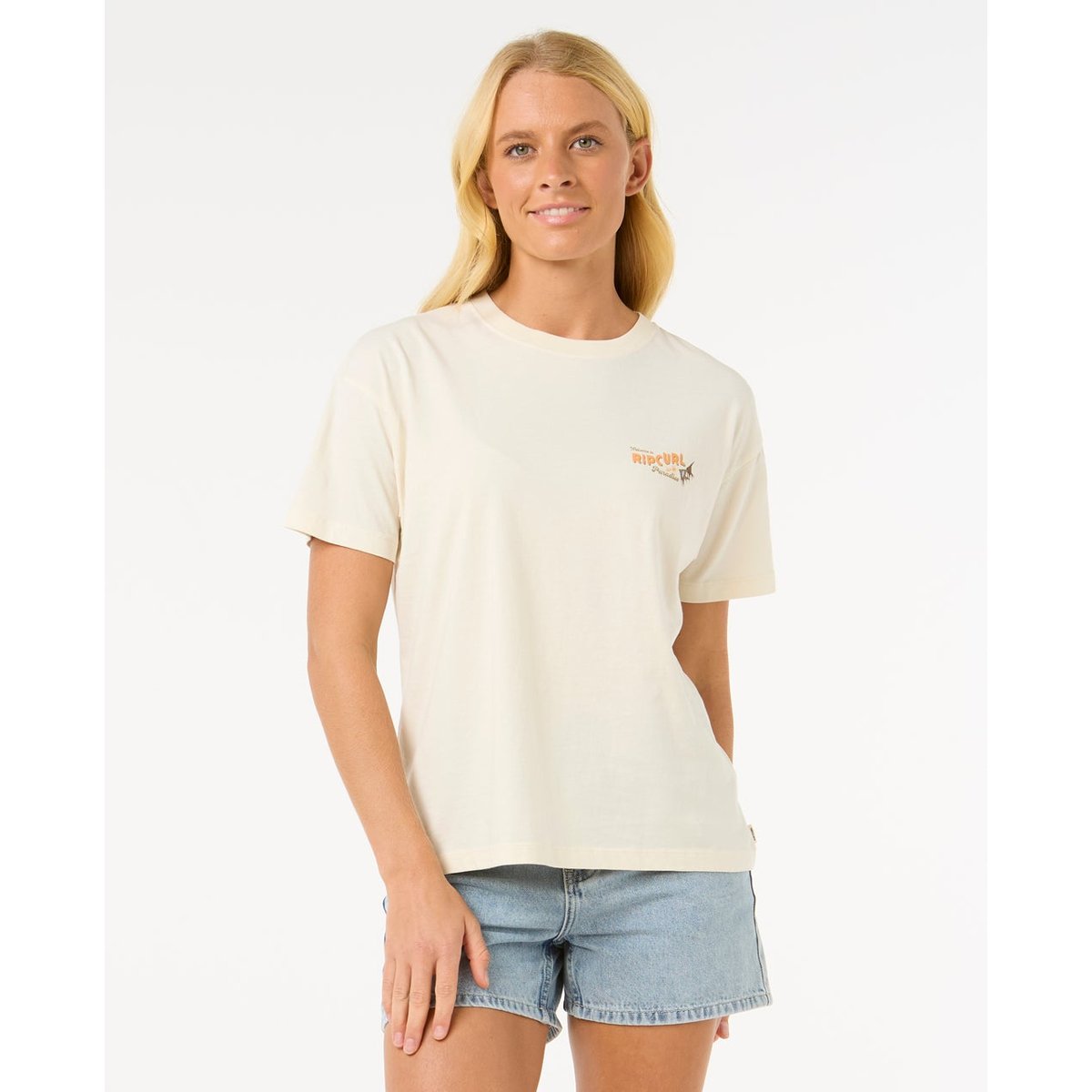 T-shirt CALA VADELLA RELAXED TEE os, RIP CURL