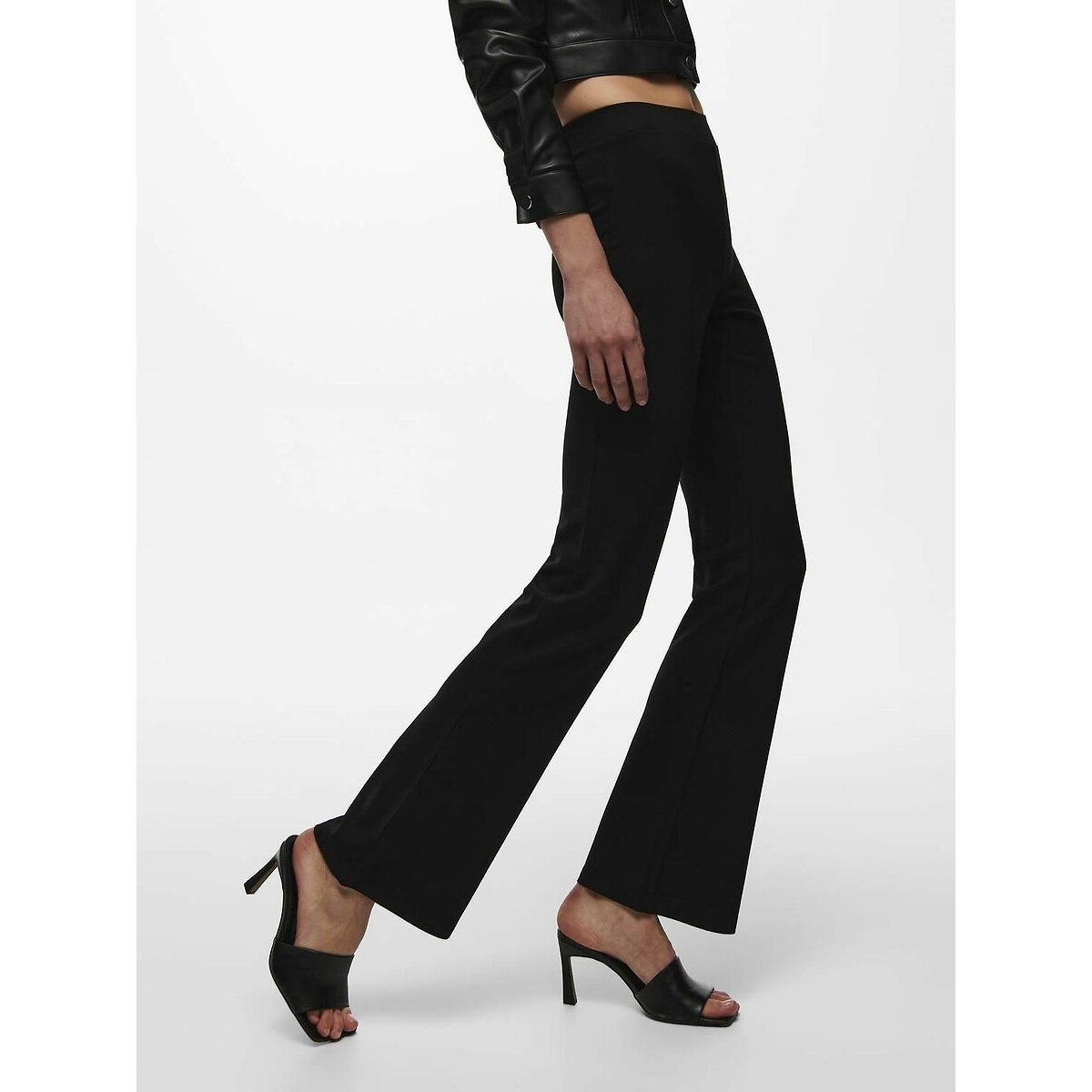Pantalon flare noir, JDY