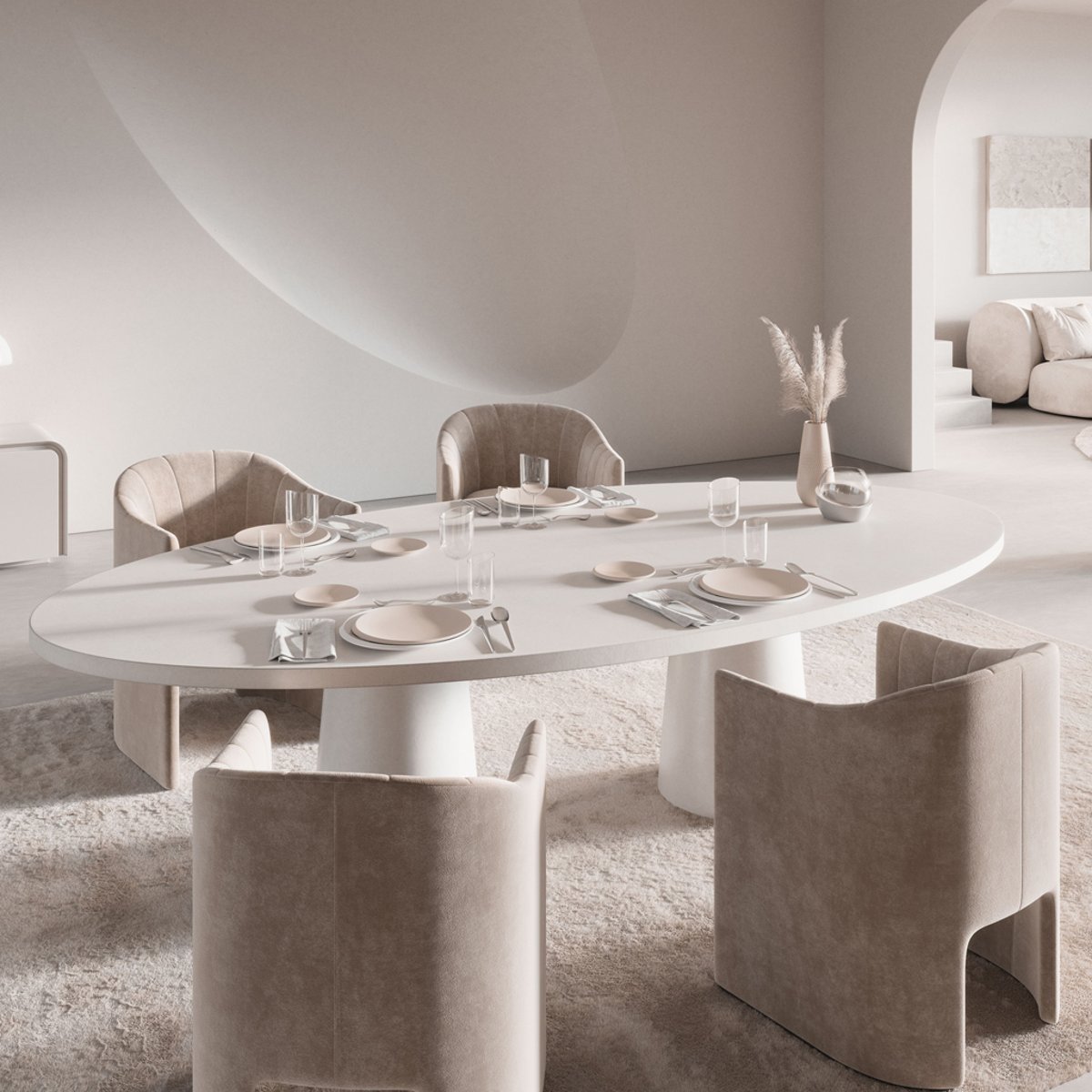 Assiette Dessert NEWMOON beige, VILLEROY & BOCH