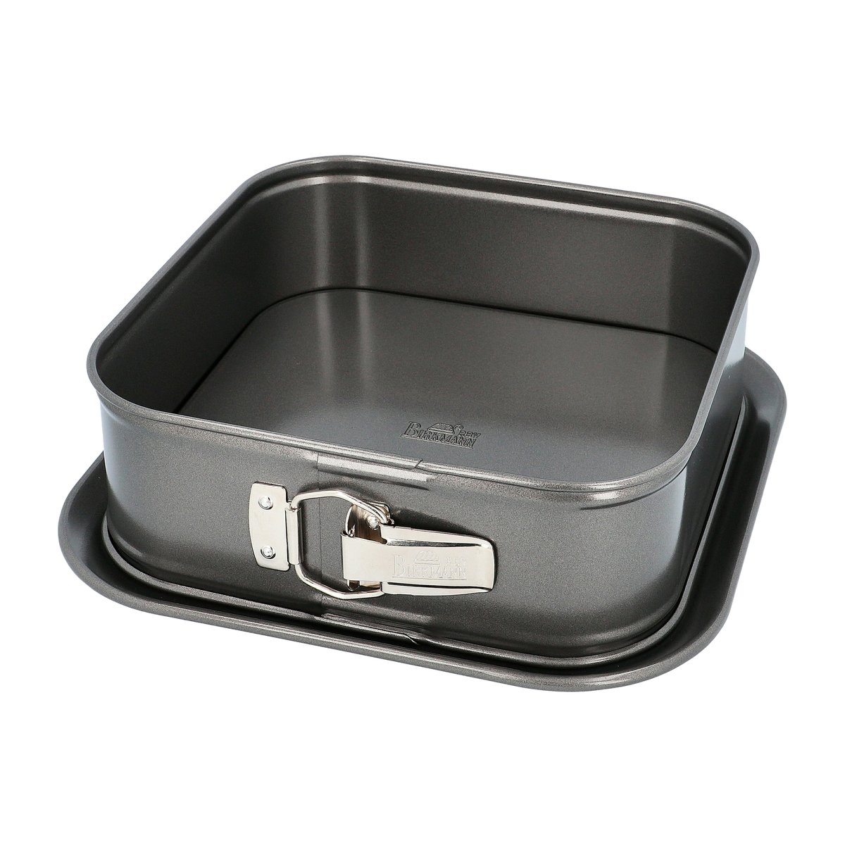 Moule à fond amovible en acier carbone, EASY Baking gris fonce, BIRKMANN